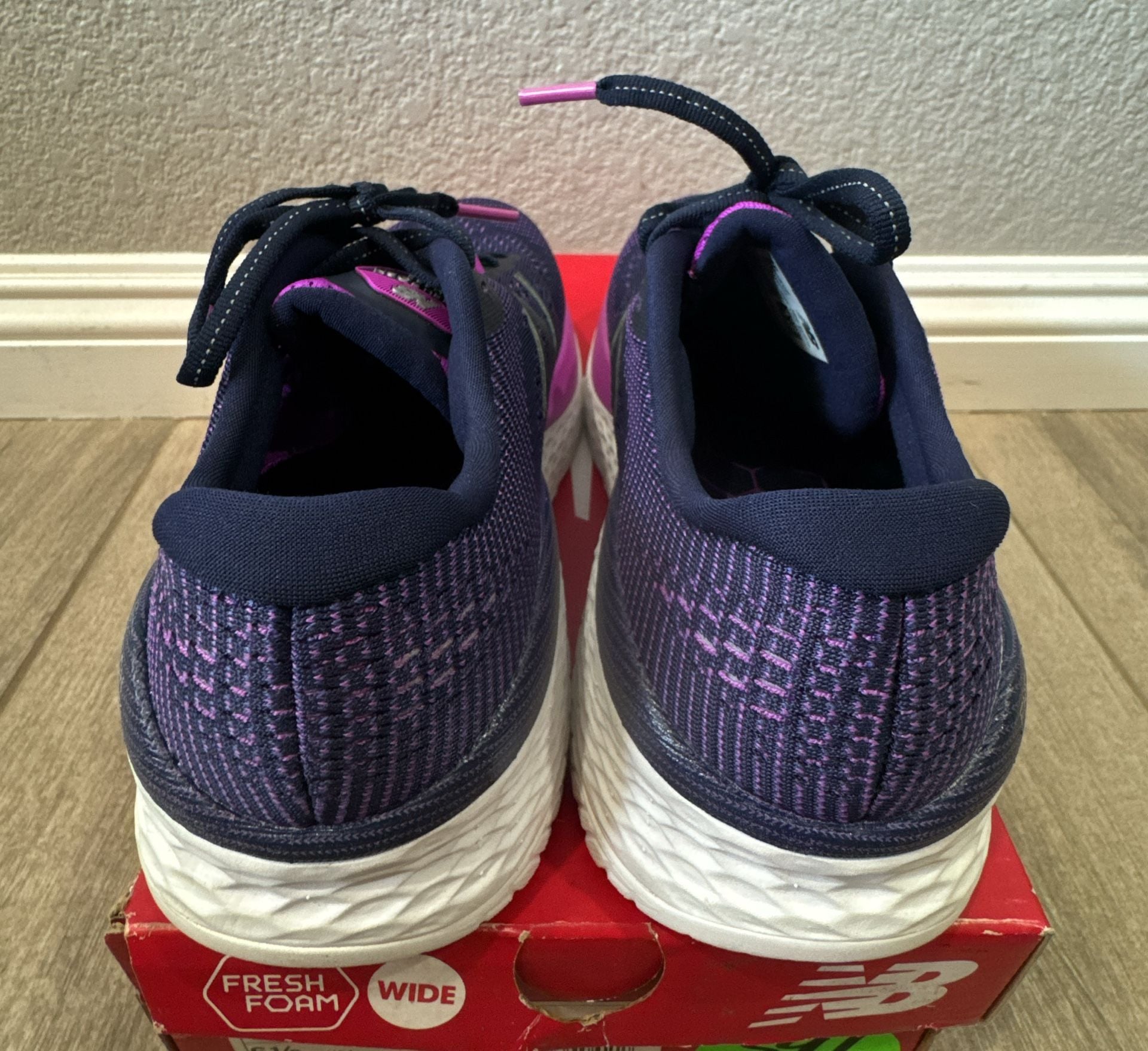 New Balance Fresh Foam More v1 Size 6.5W Purple Running Shoes for Women.Brand new 3