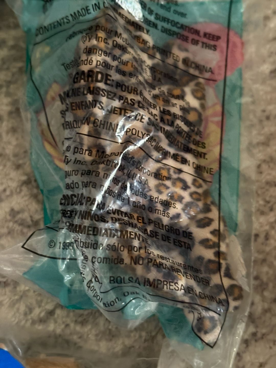 Ty Beanie Babies McDonald's Teenie Beanie Lot Of 7 Sealed Vintage 3
