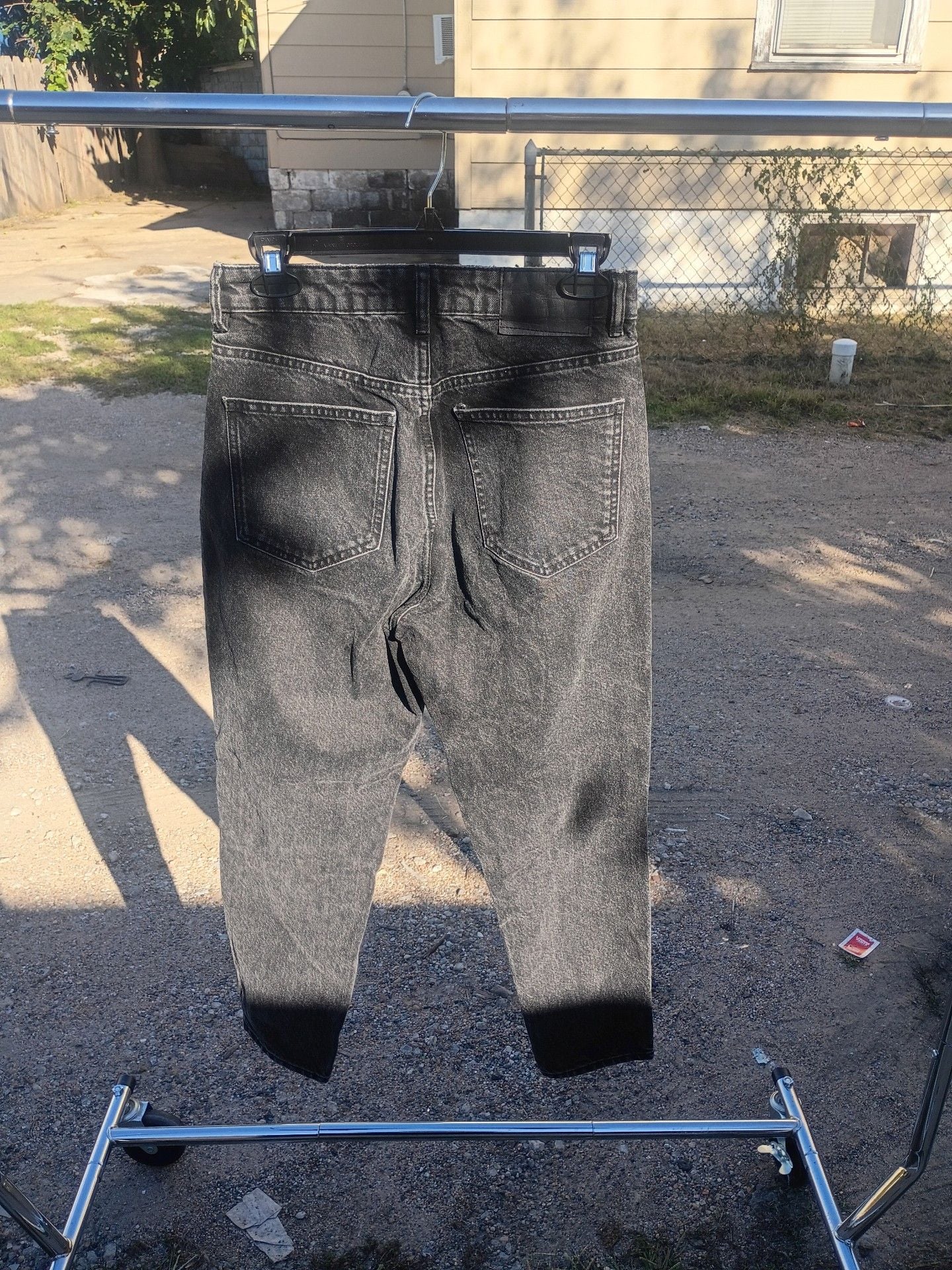 Zara Black Wash Jeans Size 4 3