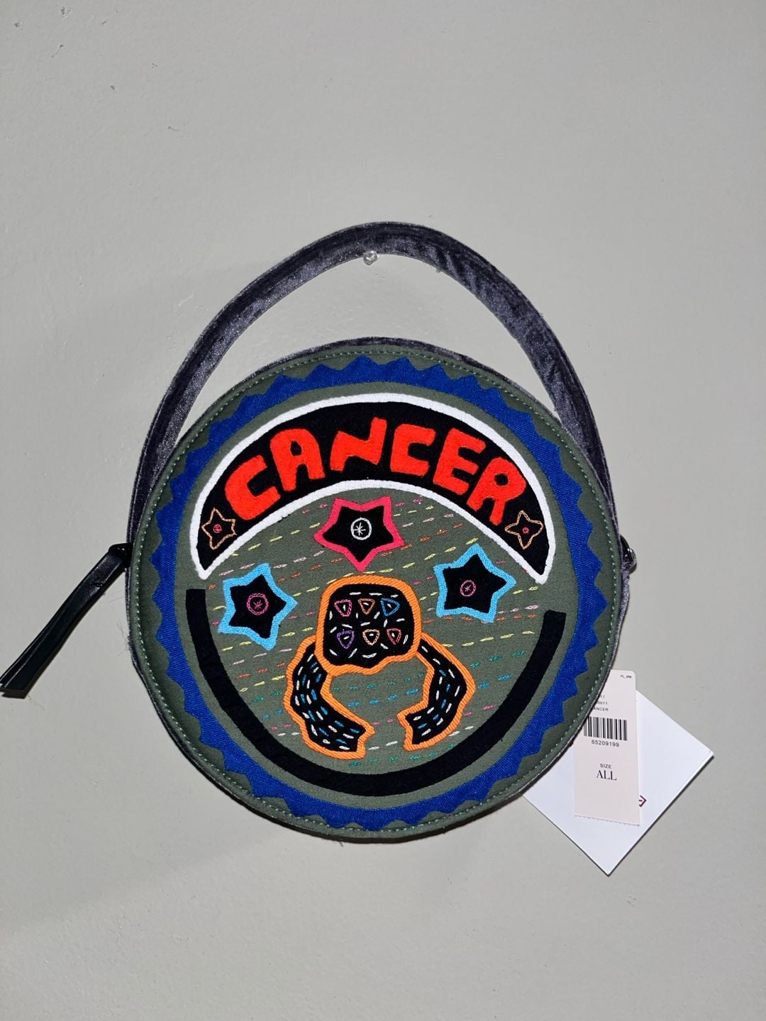 Anthropologie Cancer Mola Sasa Zodiac Clutch + Embroidered Journal Bundle 7