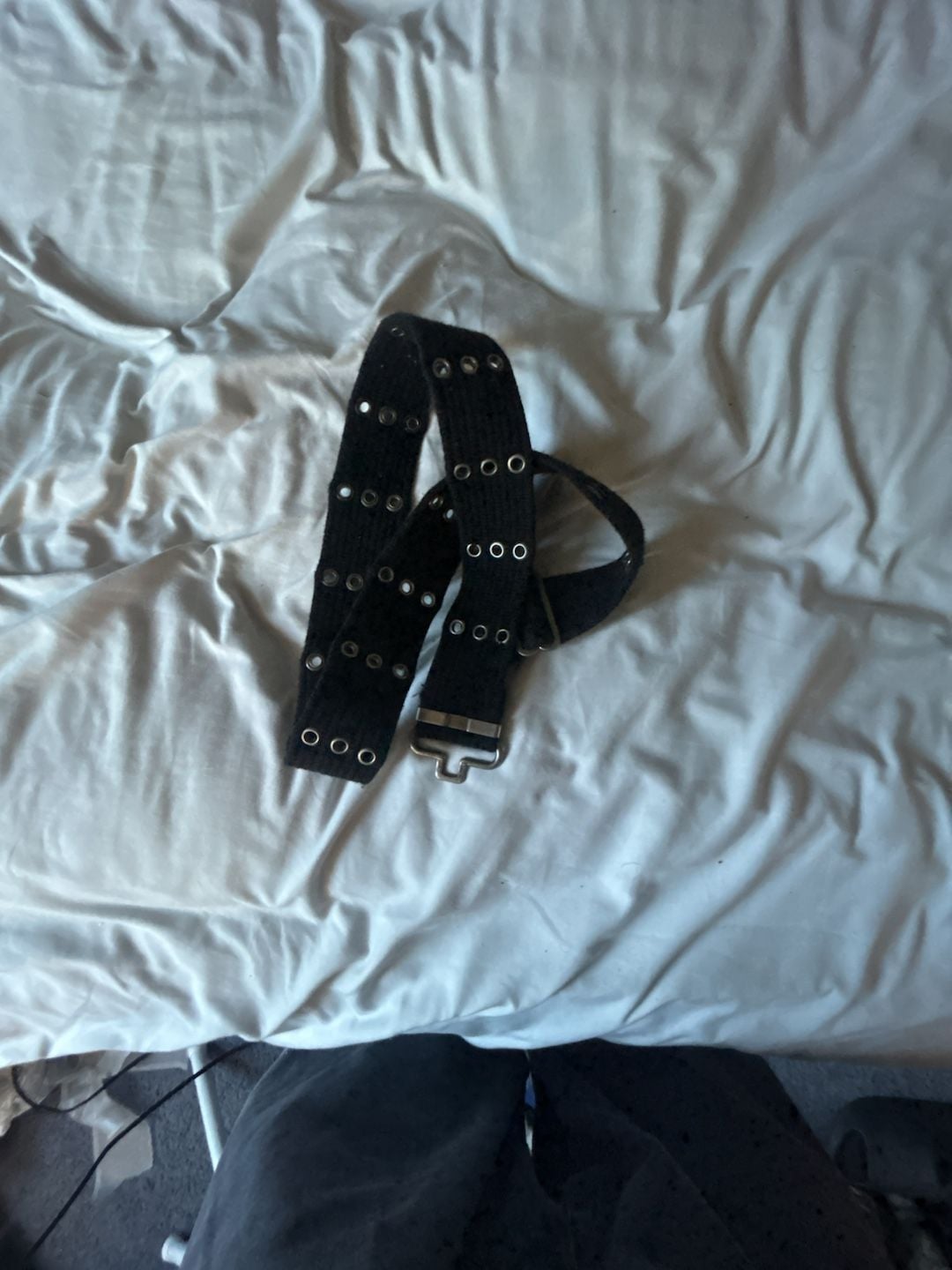 Empyre Slalom Black Grommet Belt
*NOT REAL BRAND* 1