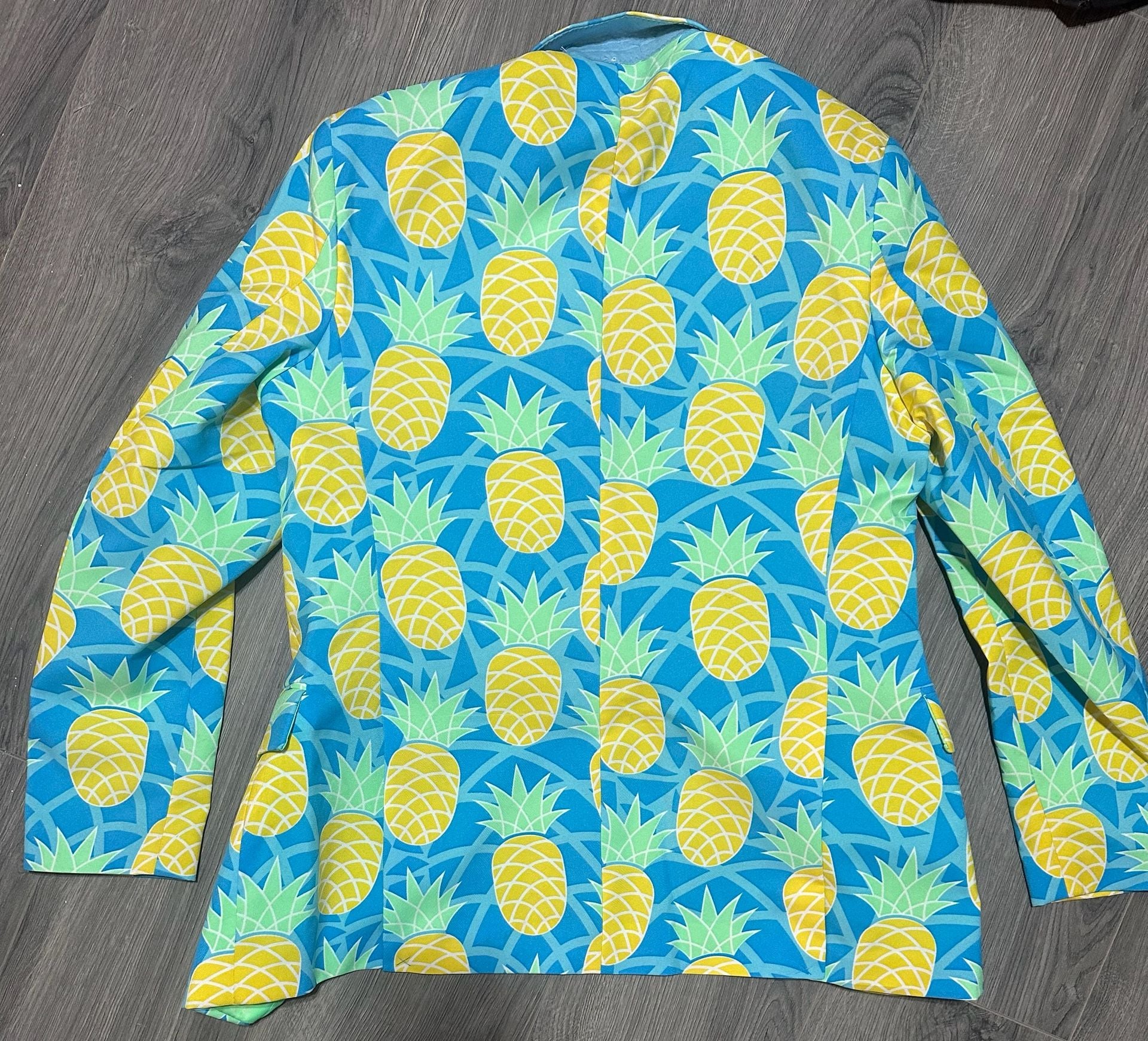 OppoSuits Shineapple Blazer Size US 36 Pineapple Party Suit Jacket 7