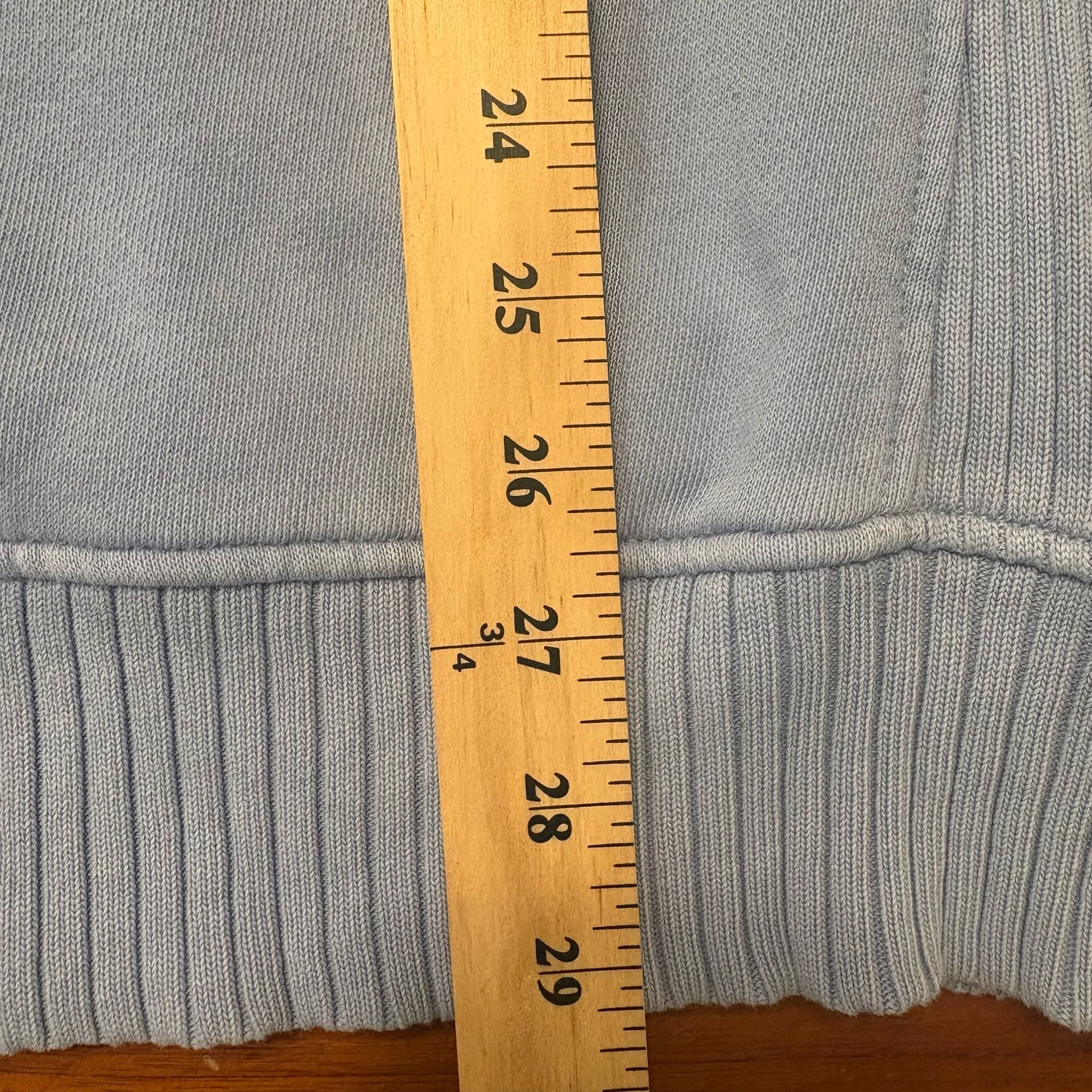 Aerie Oversized Crewneck Sweatshirt Small Blue Periwinkle Y2K 2000s Slouchy 8