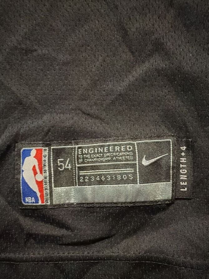Nike LeBron James Los Angeles Lakers Jersey Size 54 Black 4