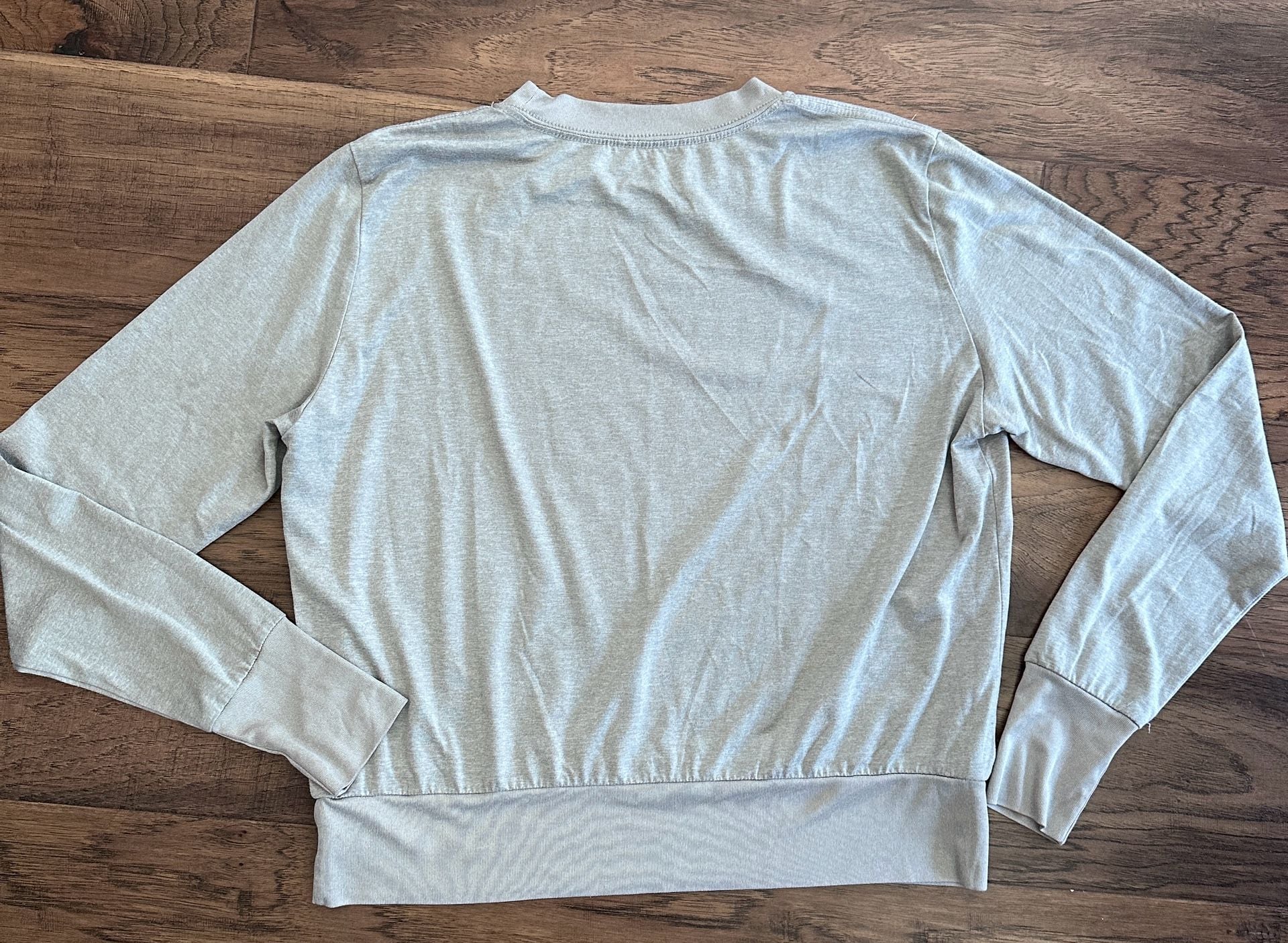 Vuori Daydream Crew Light Heather Grey Long Sleeve Top 7