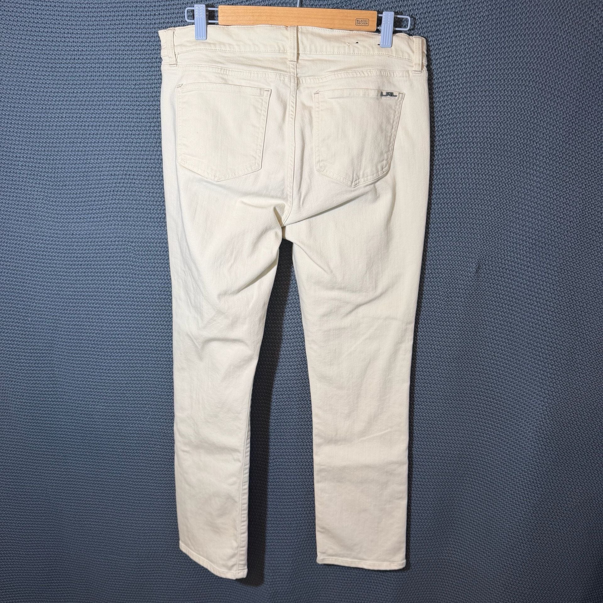 Lauren Ralph Lauren Denim Jeans Size 12P Cream 7