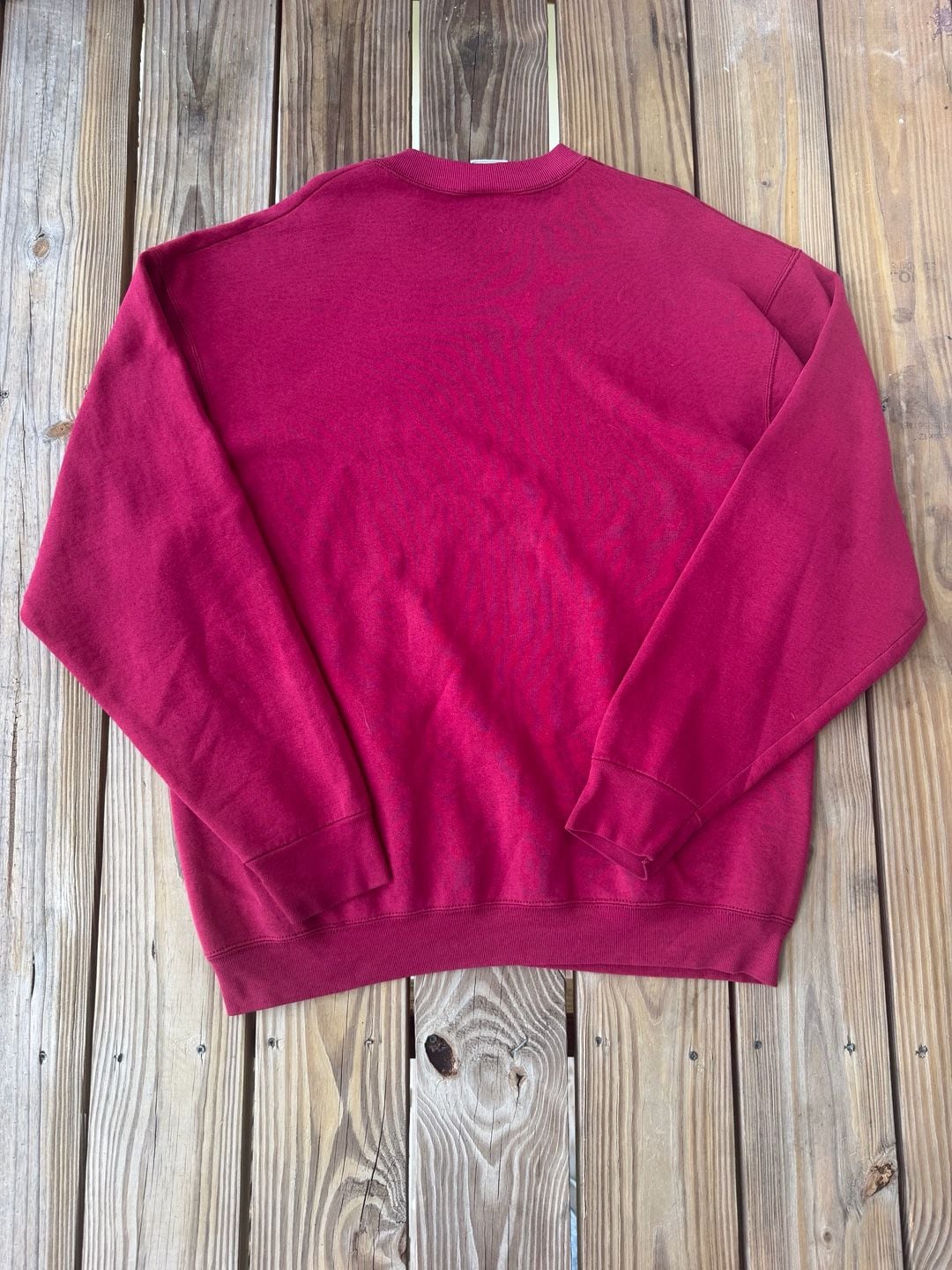 Wilson Crewneck Sweatshirt Size XXL Red Embroidered Logo Made In USA 6