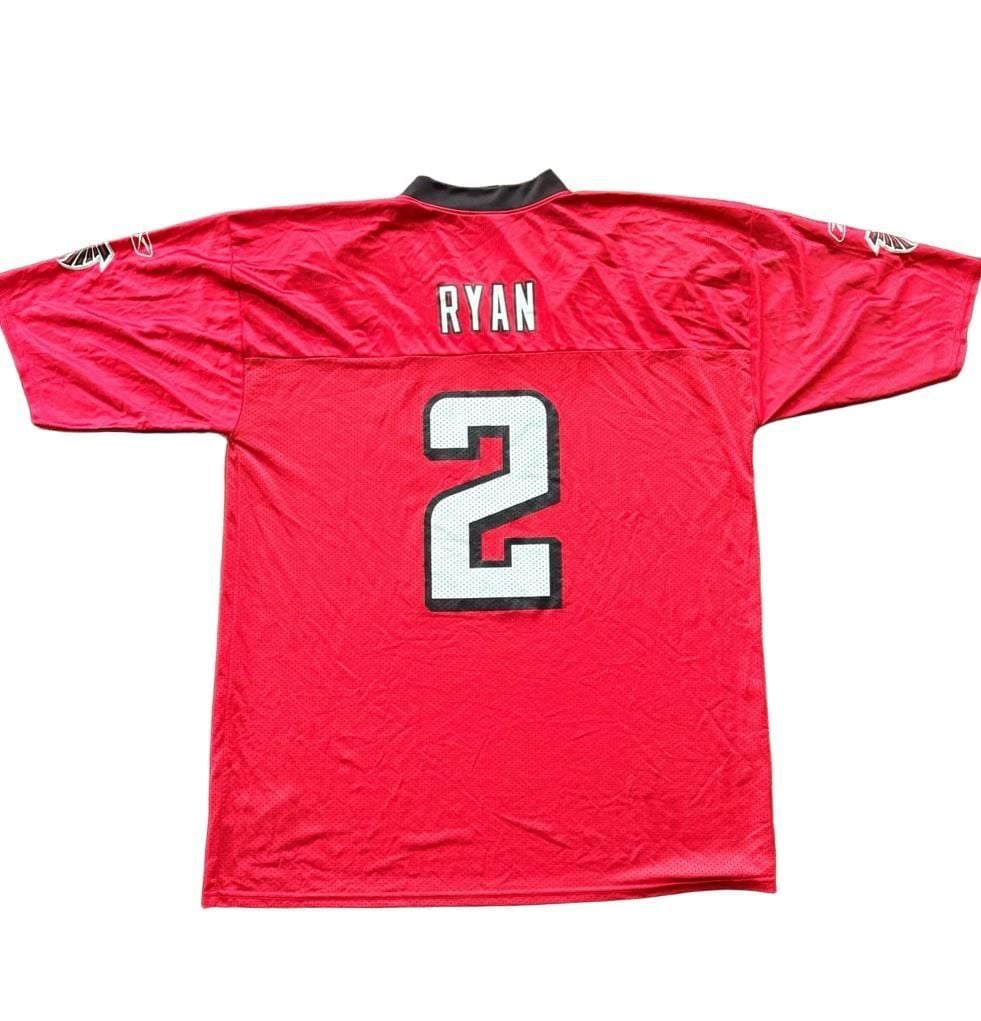 Reebok Atlanta Falcons Matt Ryan #2 Jersey Size XL Red 3