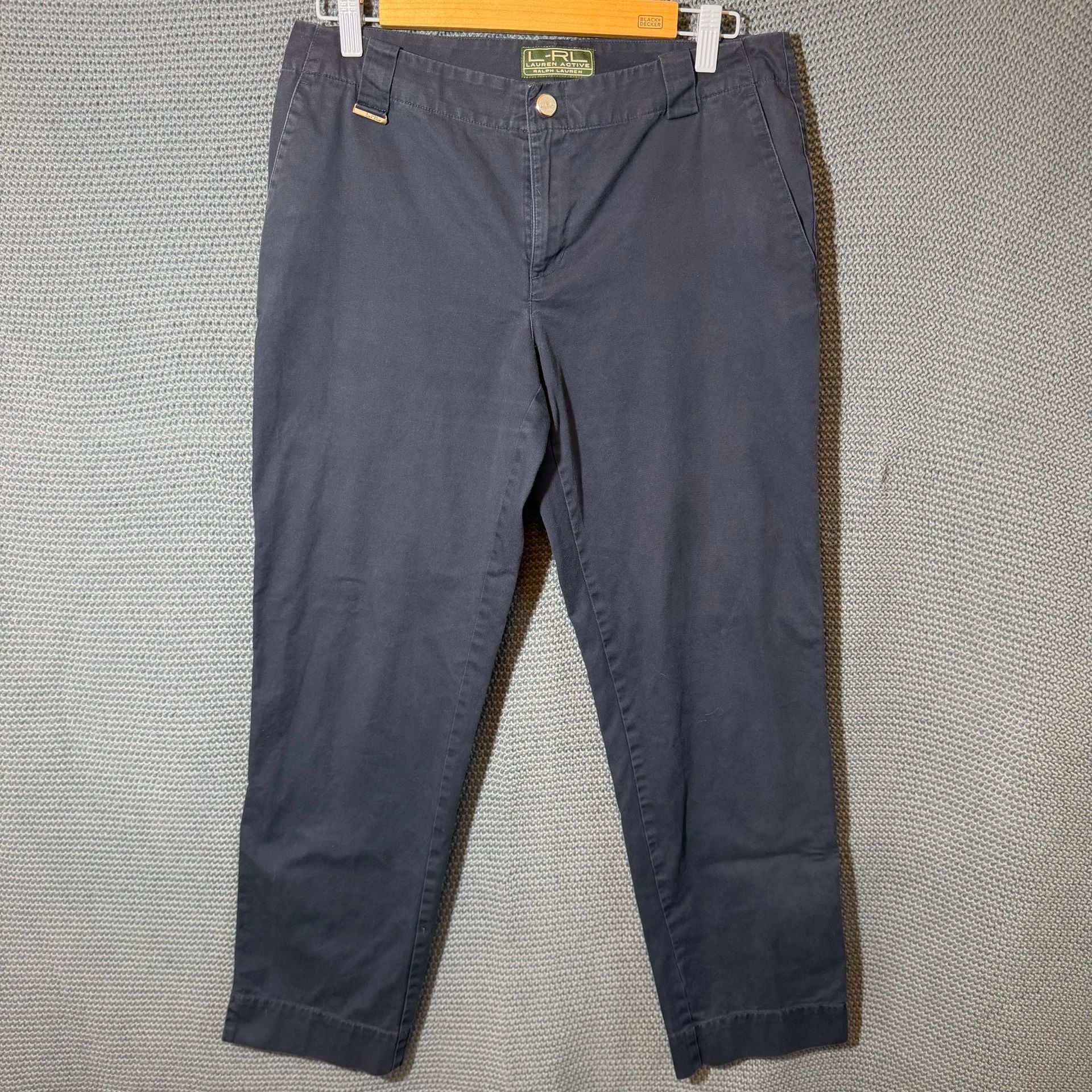 Lauren Ralph Lauren Active Chino Pants Navy Blue 2