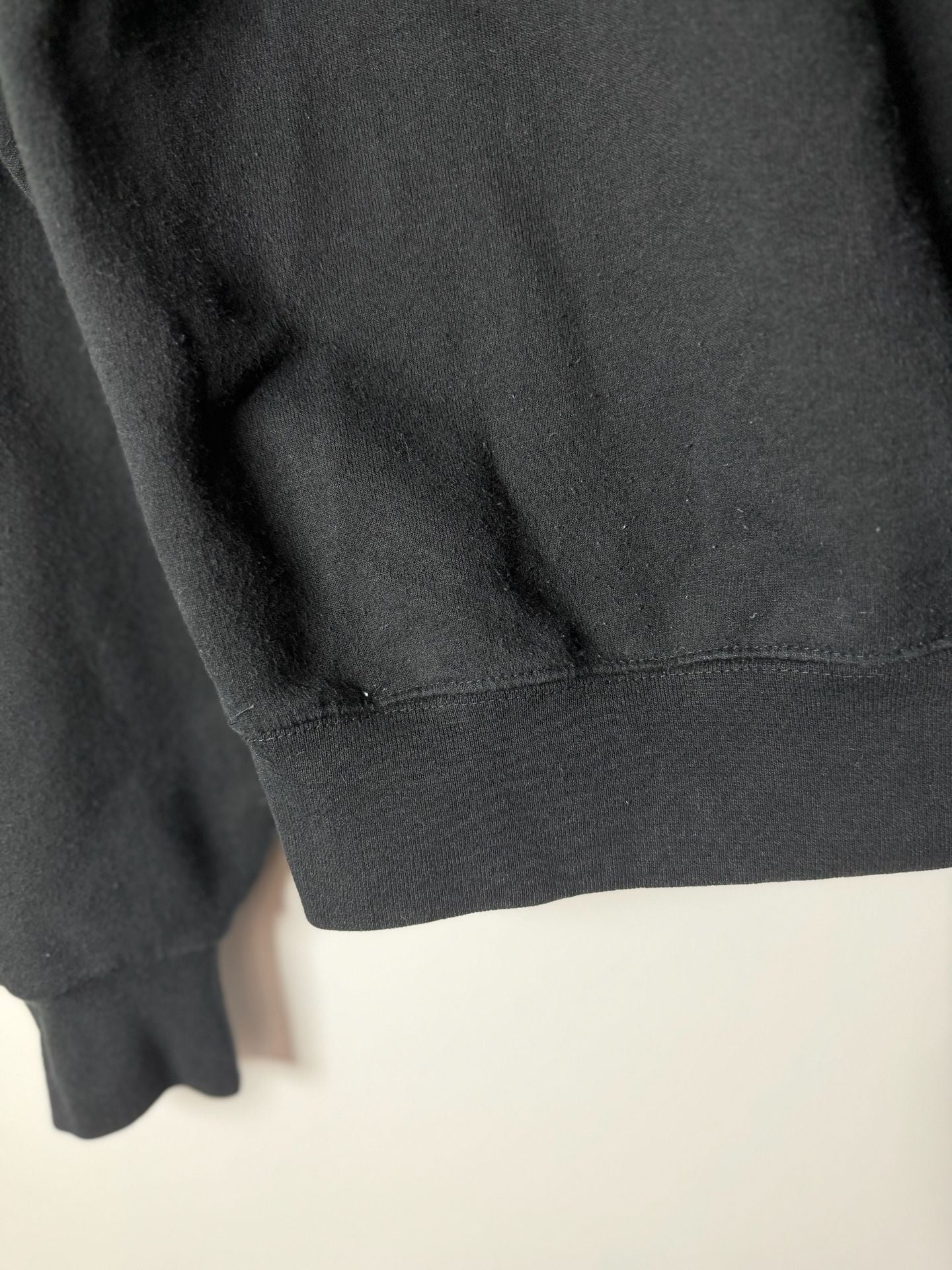 Champion Shorter University Hoodie Size M Black 9