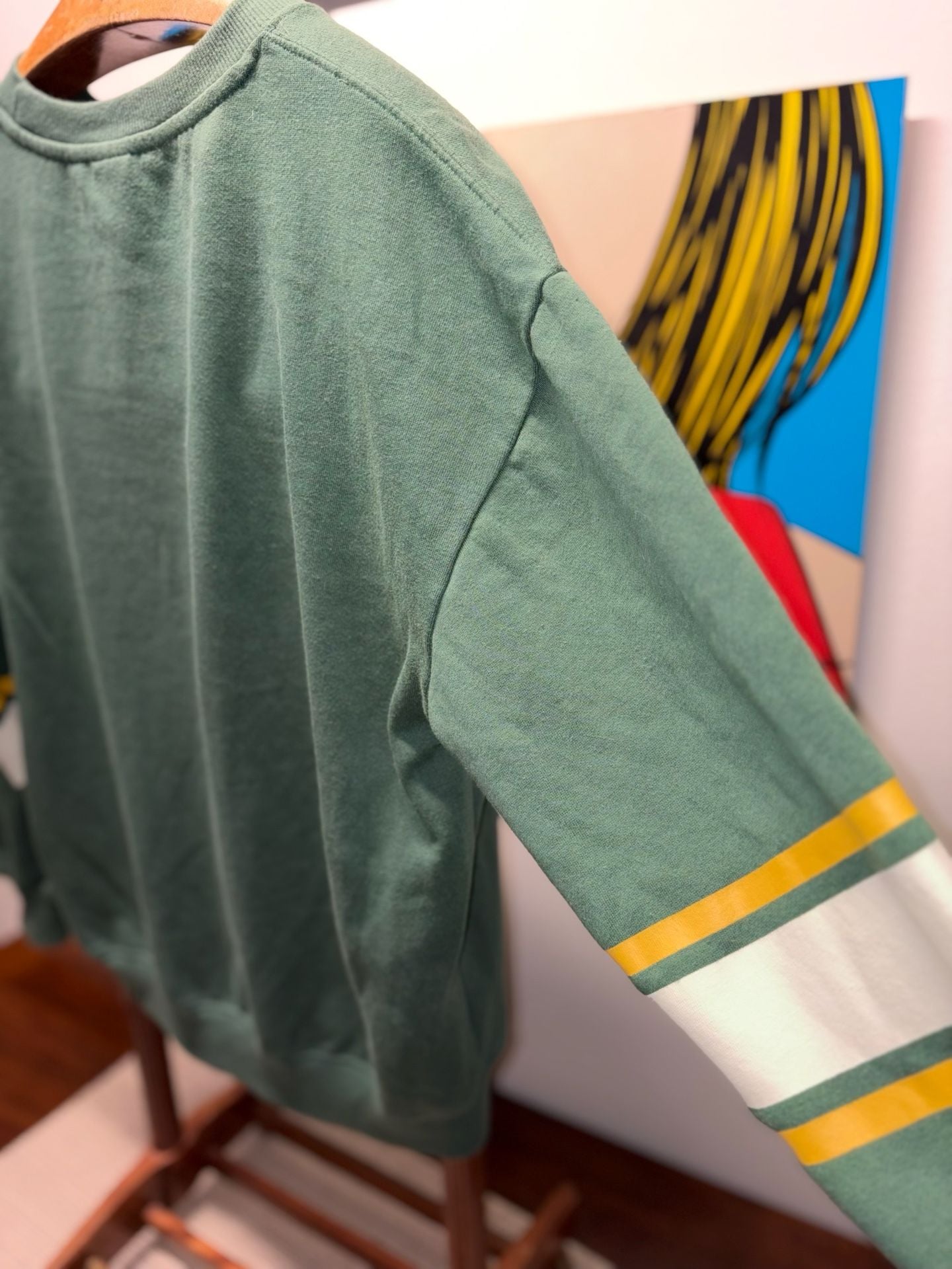 Star Wars Grogu Sweatshirt Size MD Green 5