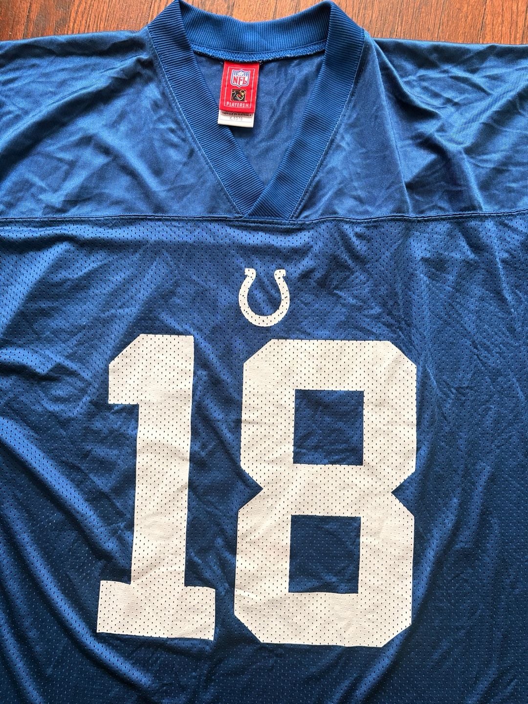 Reebok Indianapolis Colts Peyton Manning #18 Jersey Size XL Blue NFL 3