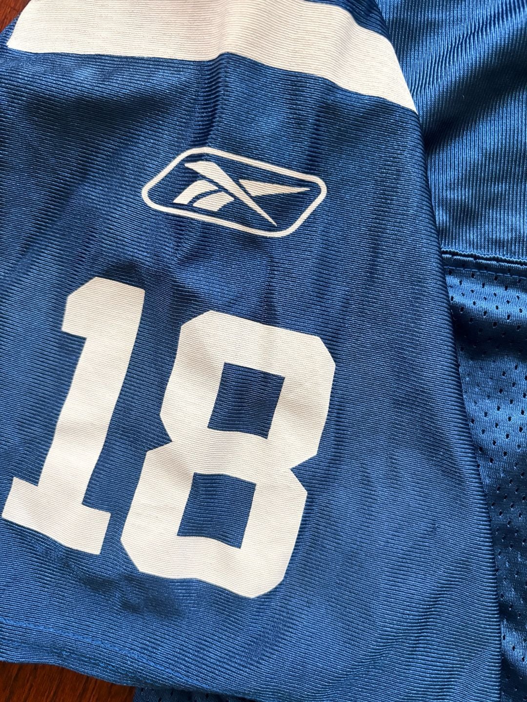 Reebok Indianapolis Colts Peyton Manning #18 Jersey Size XL Blue NFL 4