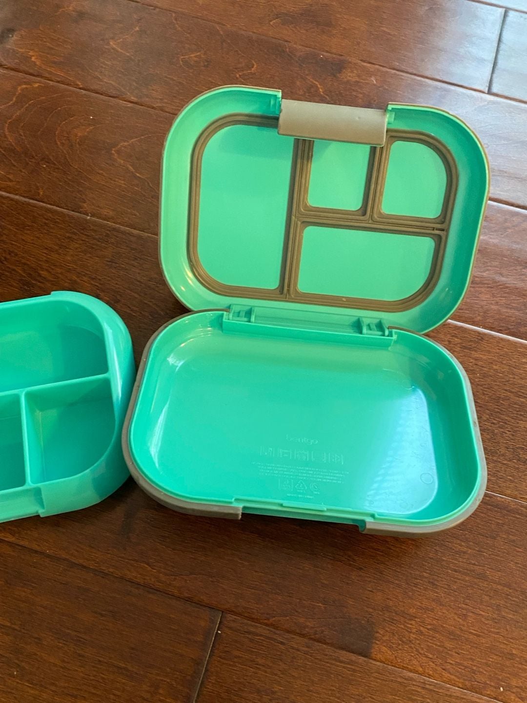Bentgo Kids Chill Lunch Box Aqua Teal 4-Compartment Bento 3