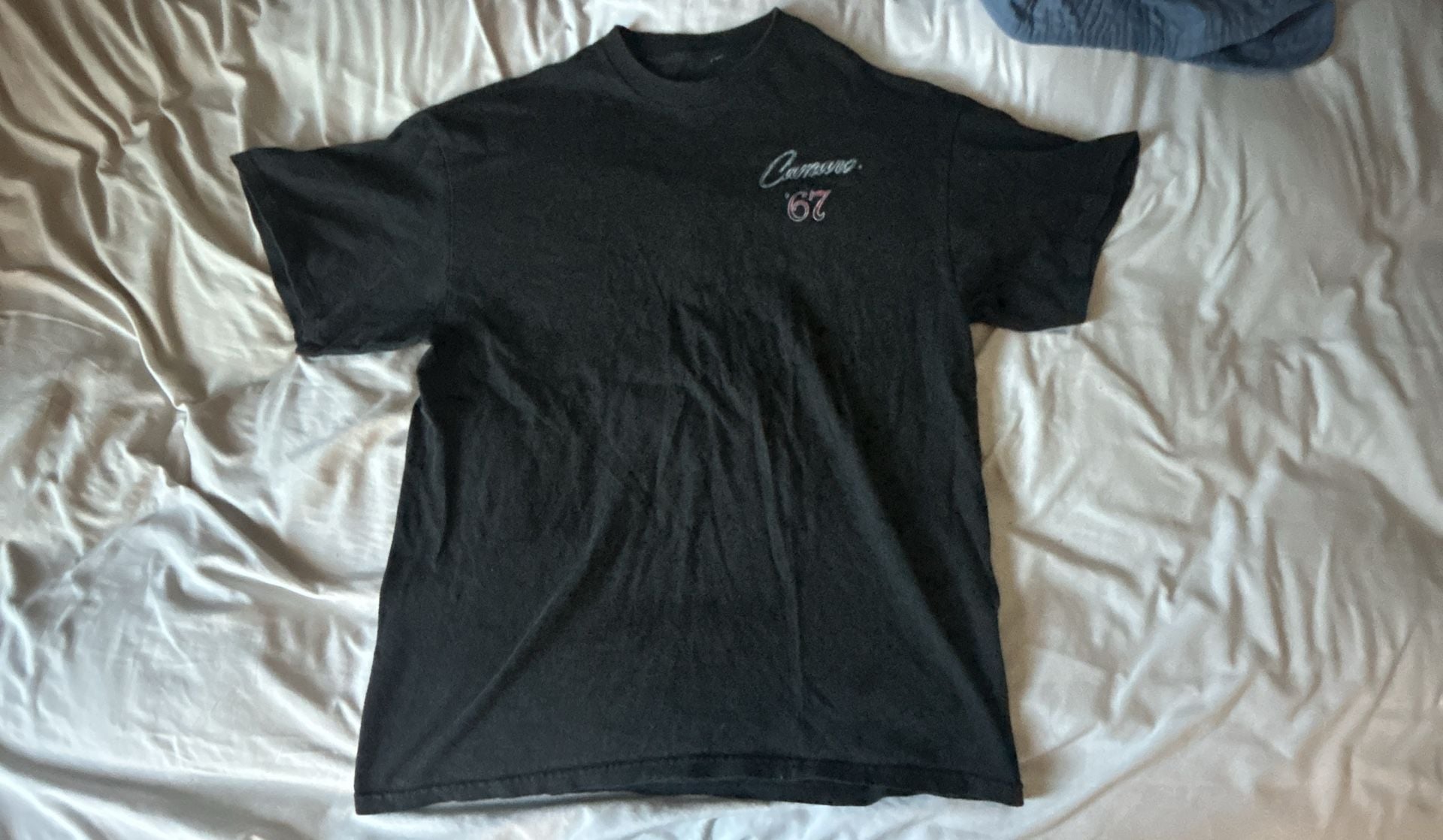 Chevrolet 1967 Camaro Legendary Muscle Car T-Shirt Black Graphic
Size M-L 2