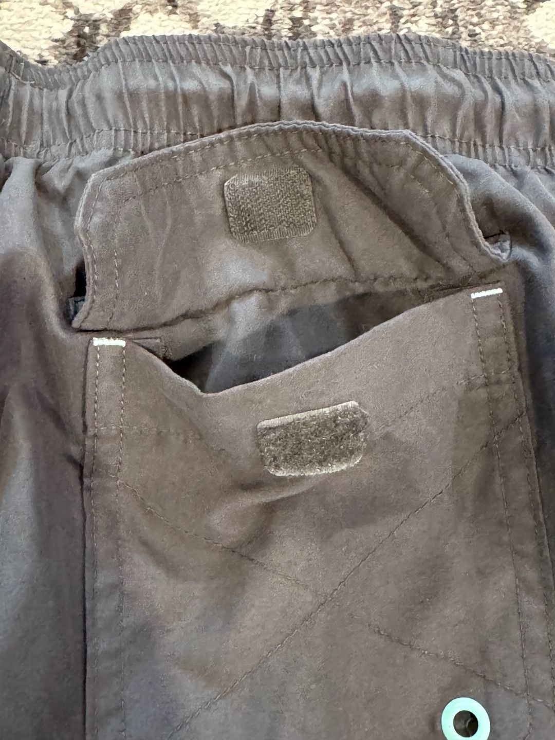 George Swim Trunks Size M (32-34) Green Black Colorblock 7