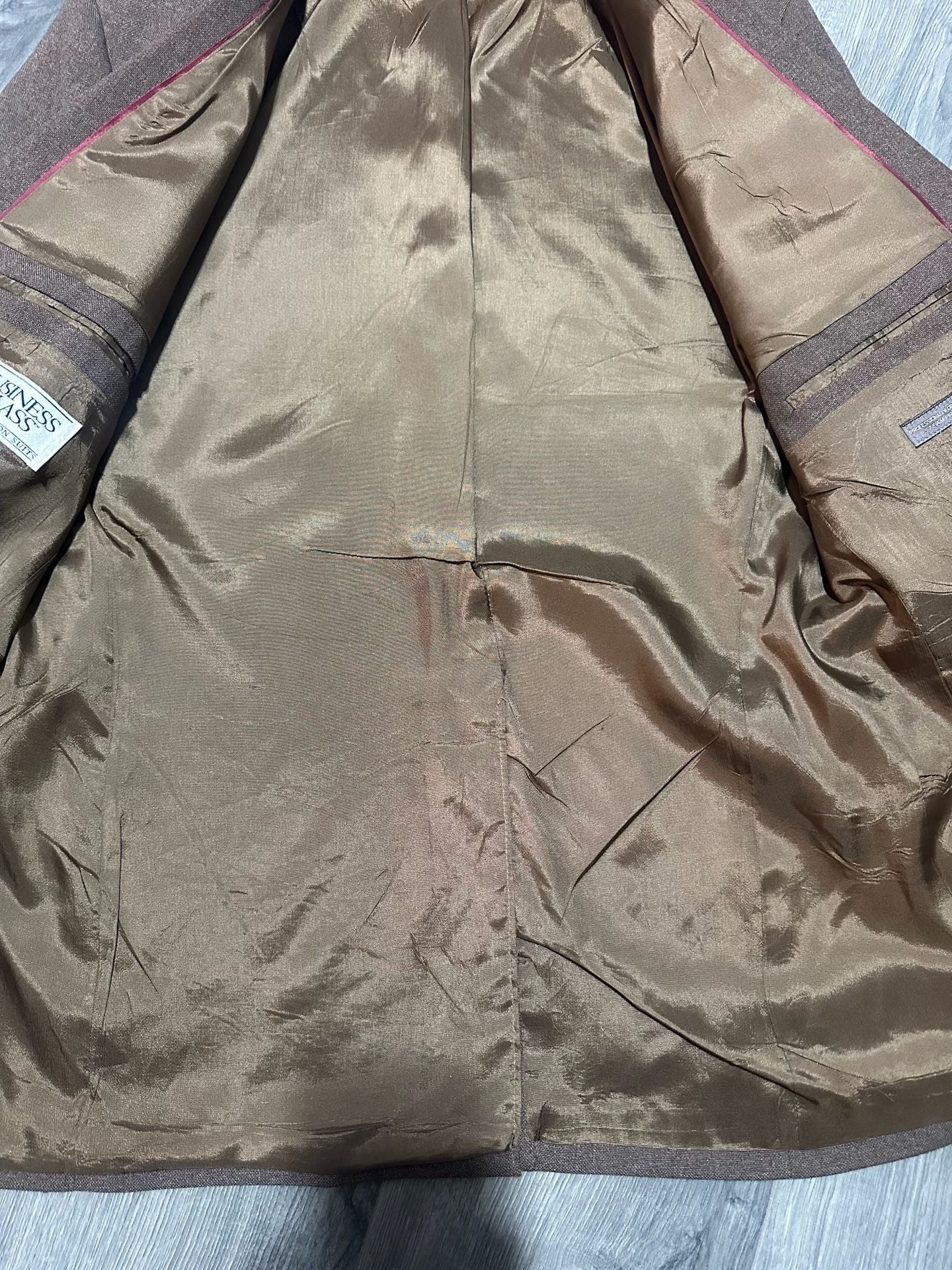 Levi's Business Class Sport Coat and pants Brown Jacket Made in USA 5