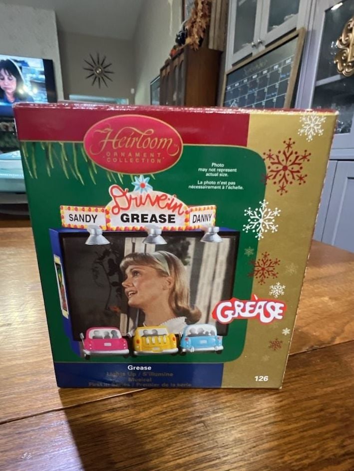 Carlton Cards Grease Drive-In Christmas Ornament 1