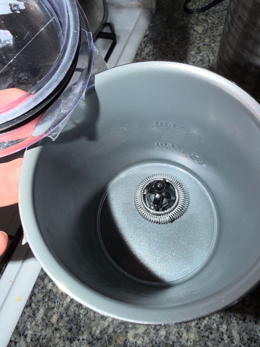 Nespresso Aeroccino 3 Electric Milk Frother Black 2