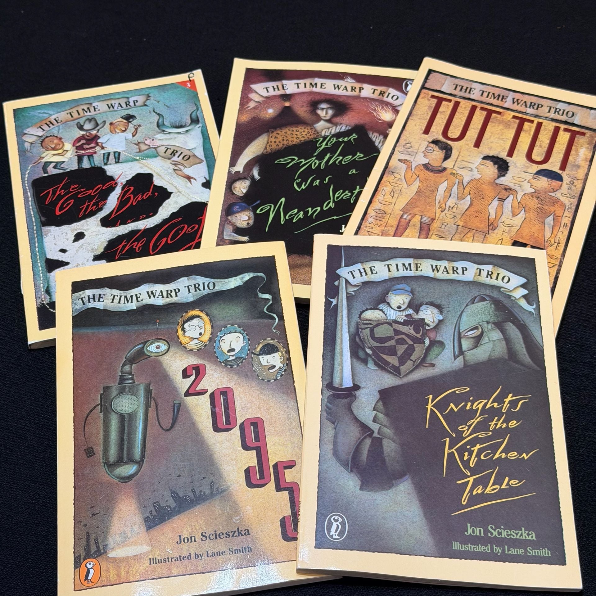 The Time Warp Trio 5 Book Set By Jon Scieszka Paperback 1