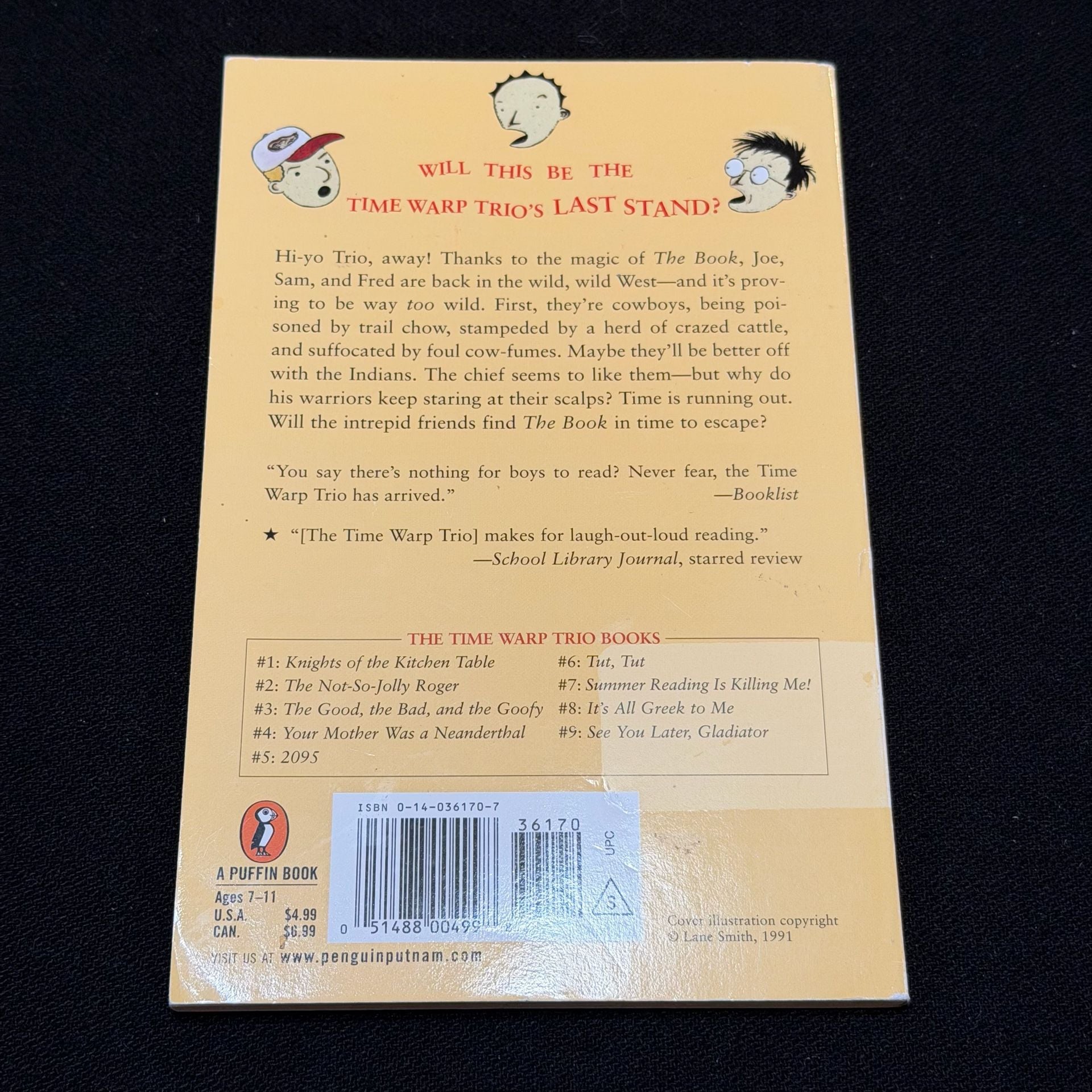 The Time Warp Trio 5 Book Set By Jon Scieszka Paperback 8