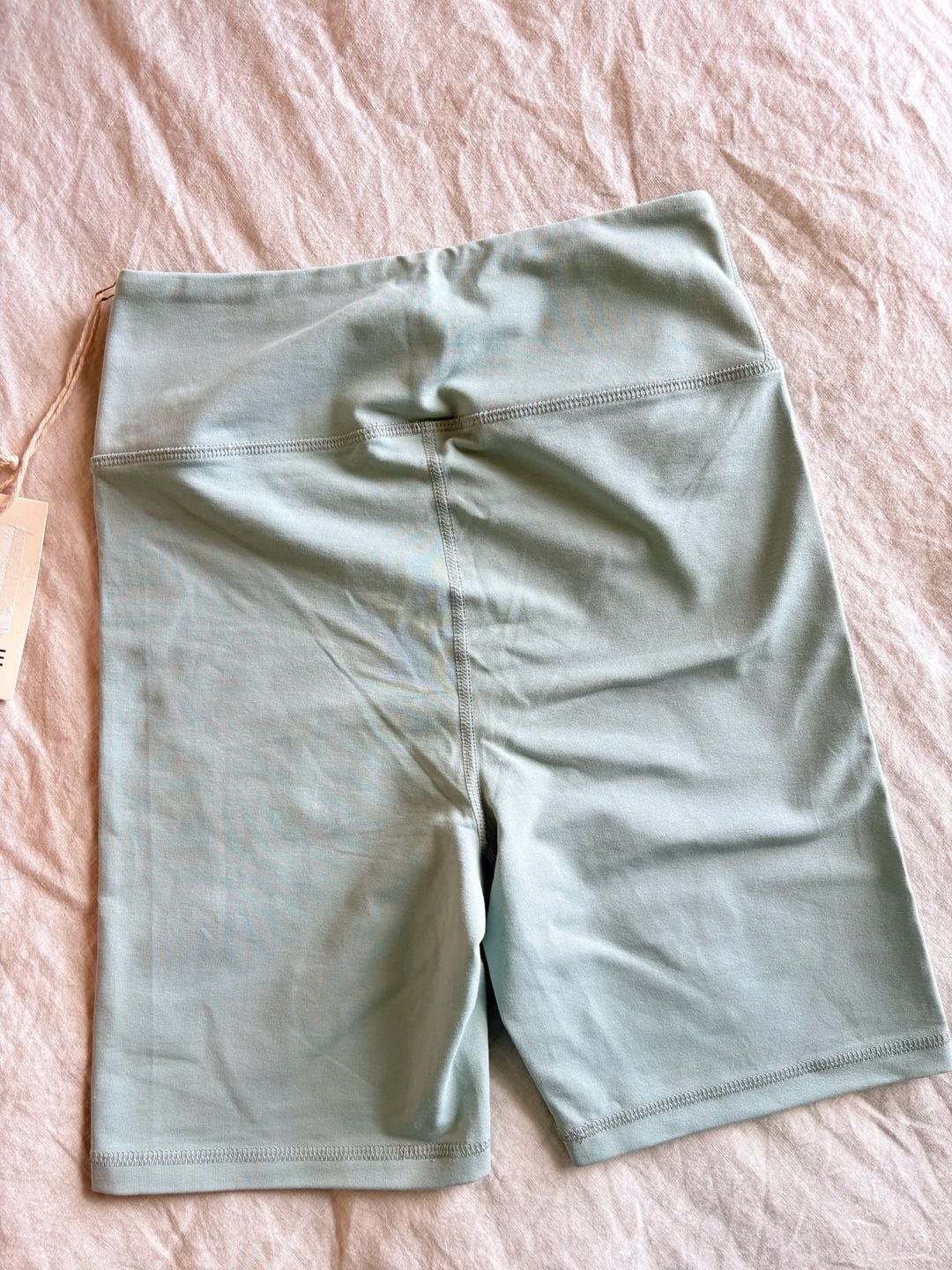Limited Edition Color Mate Organic Stretch Biker Short Size M Dew Organic Cotton 8