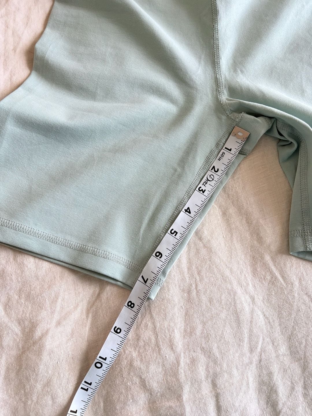Limited Edition Color Mate Organic Stretch Biker Short Size M Dew Organic Cotton 9