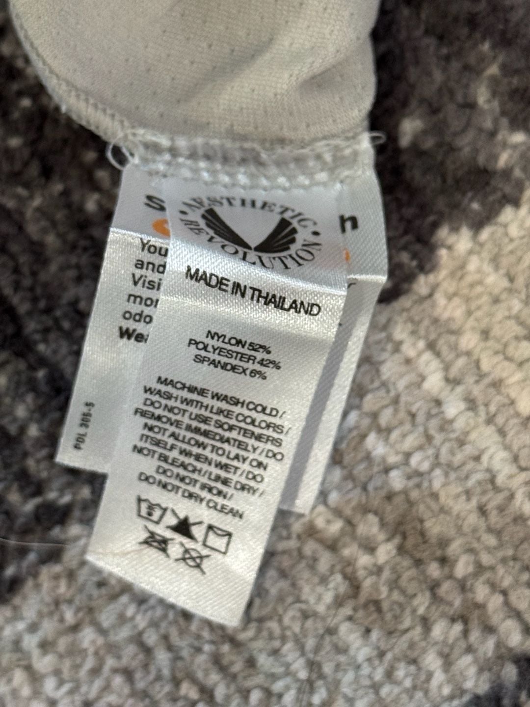 ASRV Tank Top Size M Gray Training Athletic Singlet 6