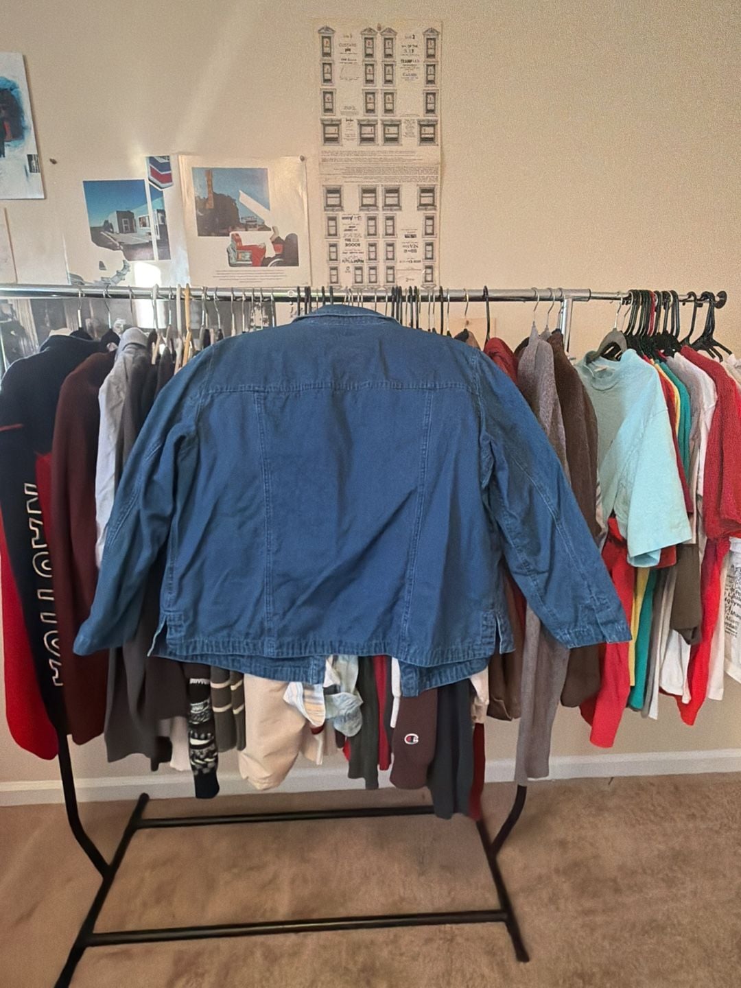 Liz Claiborne Woman Denim Jacket Blue 3