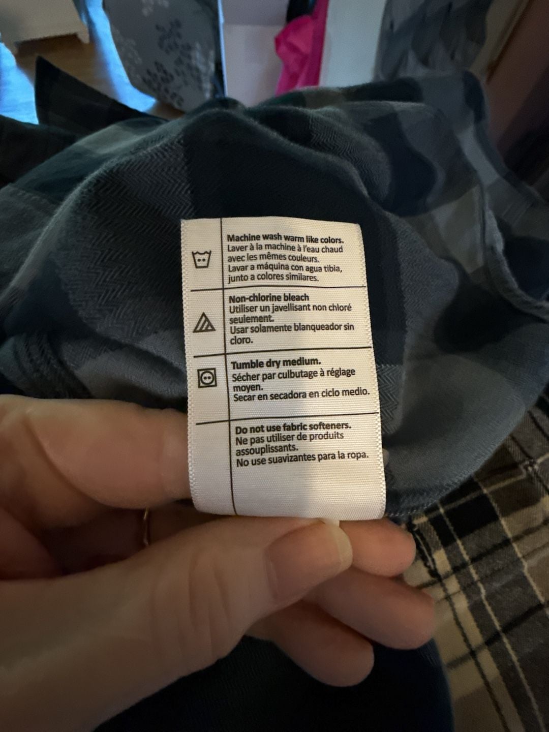 Carhartt Hubbard Plaid Flannel Shirt Size 2XL Blue Original Fit 10