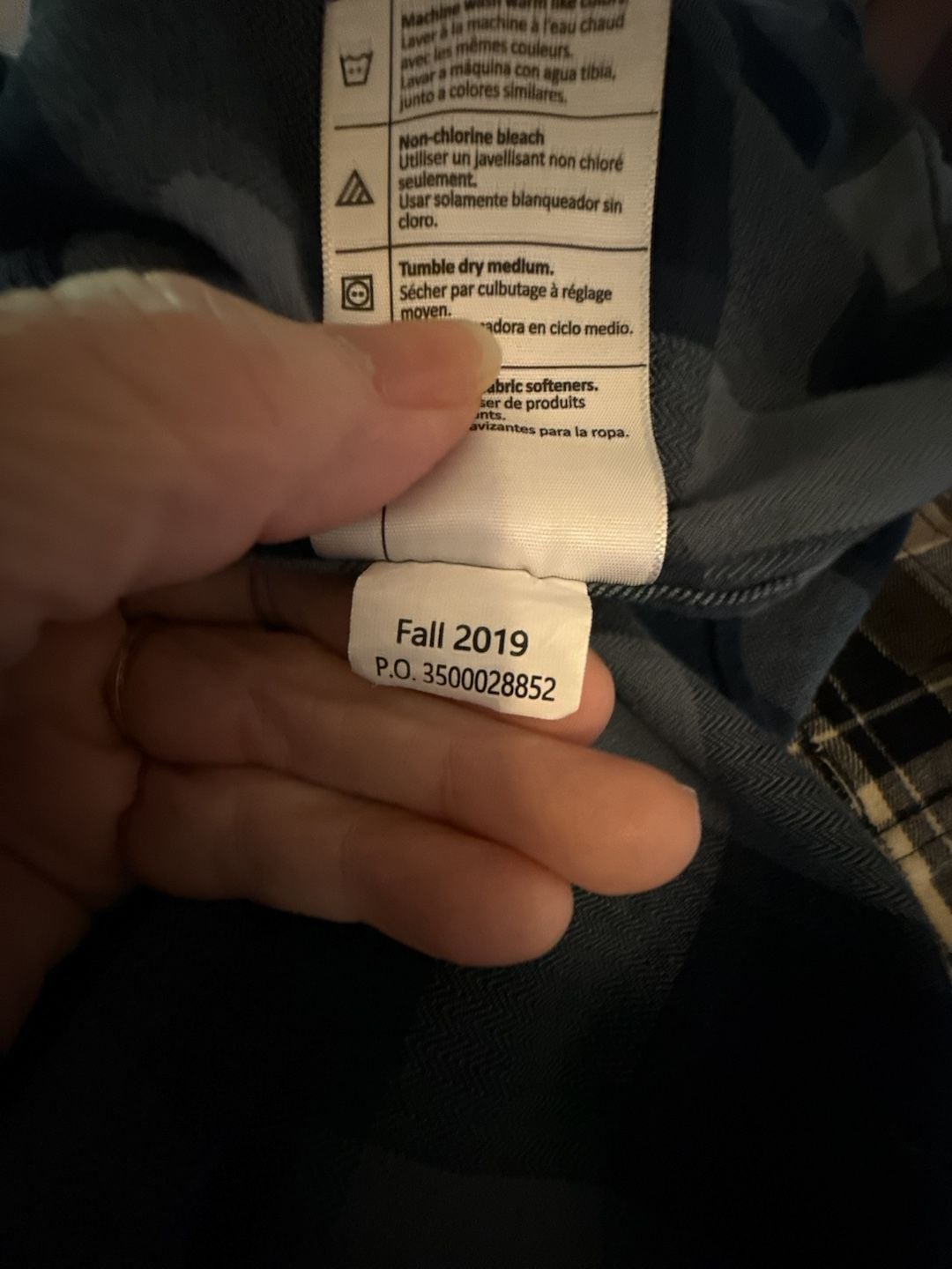 Carhartt Hubbard Plaid Flannel Shirt Size 2XL Blue Original Fit 11
