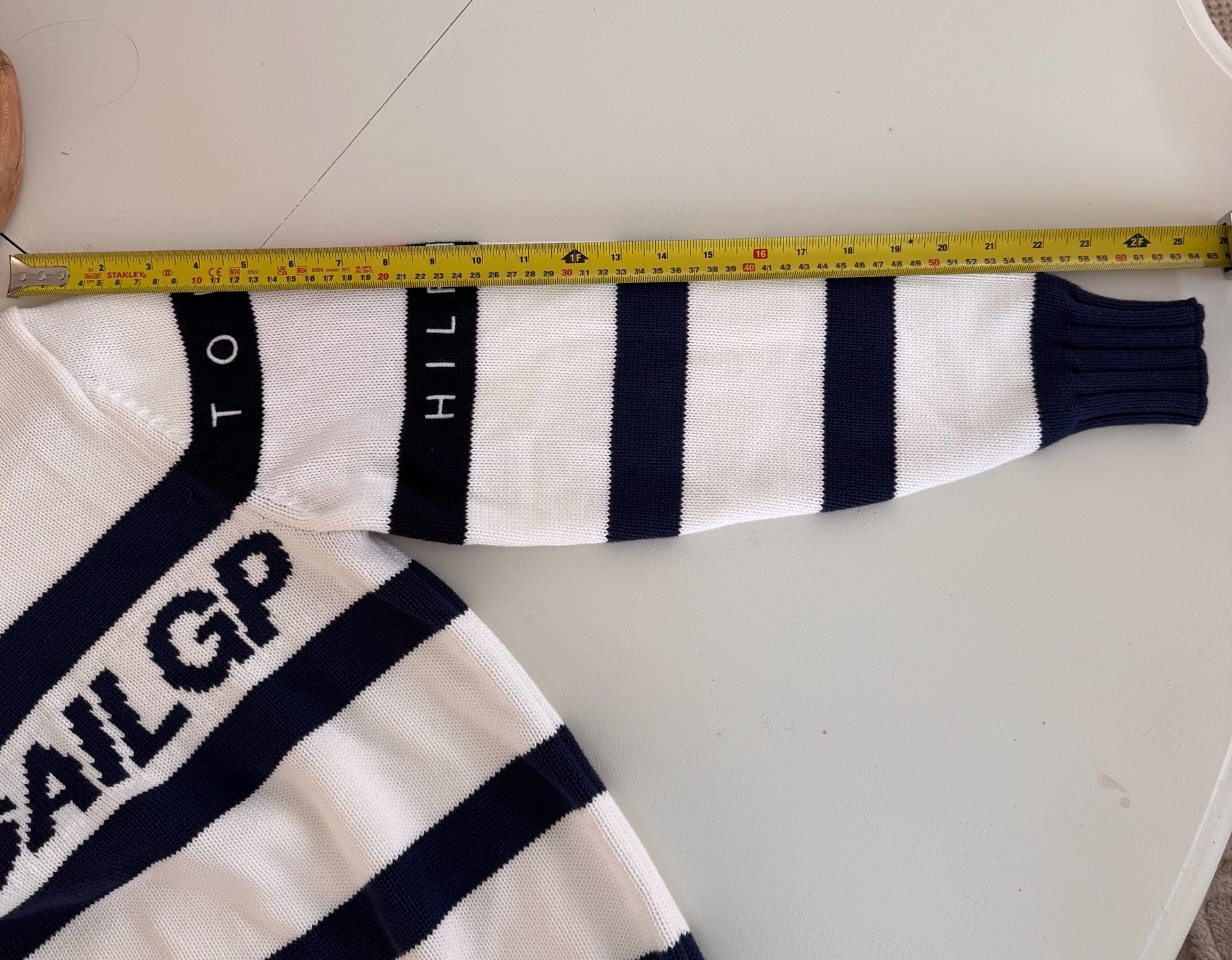 Tommy Hilfiger x U.S. SailGP Unisex Stripe Crewneck Sweater 7