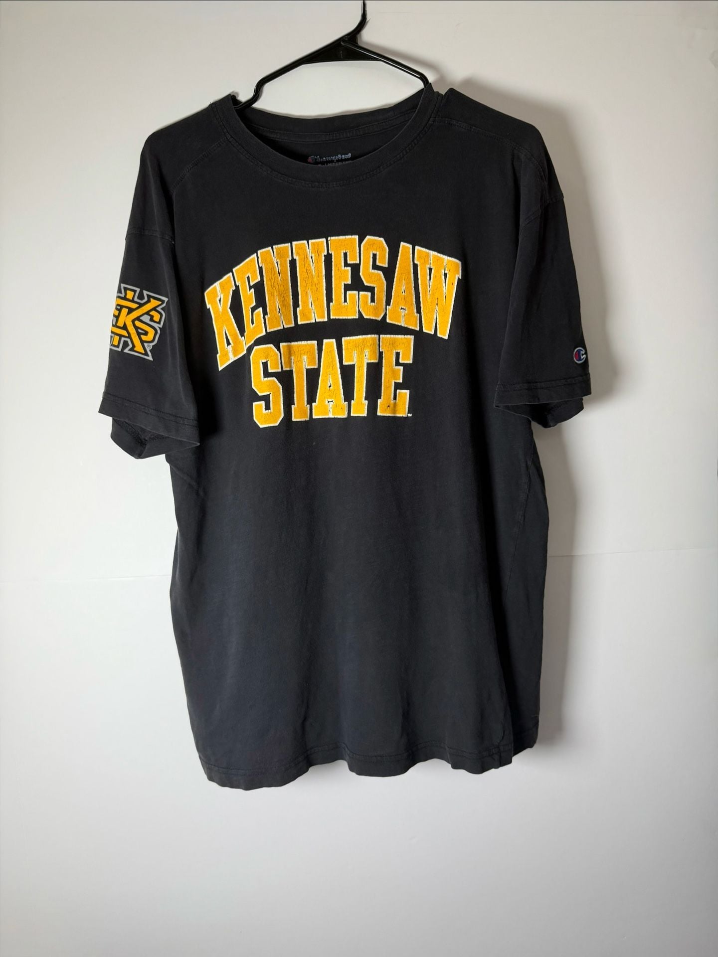 Champion Kennesaw State University T-Shirt Size L Black 2