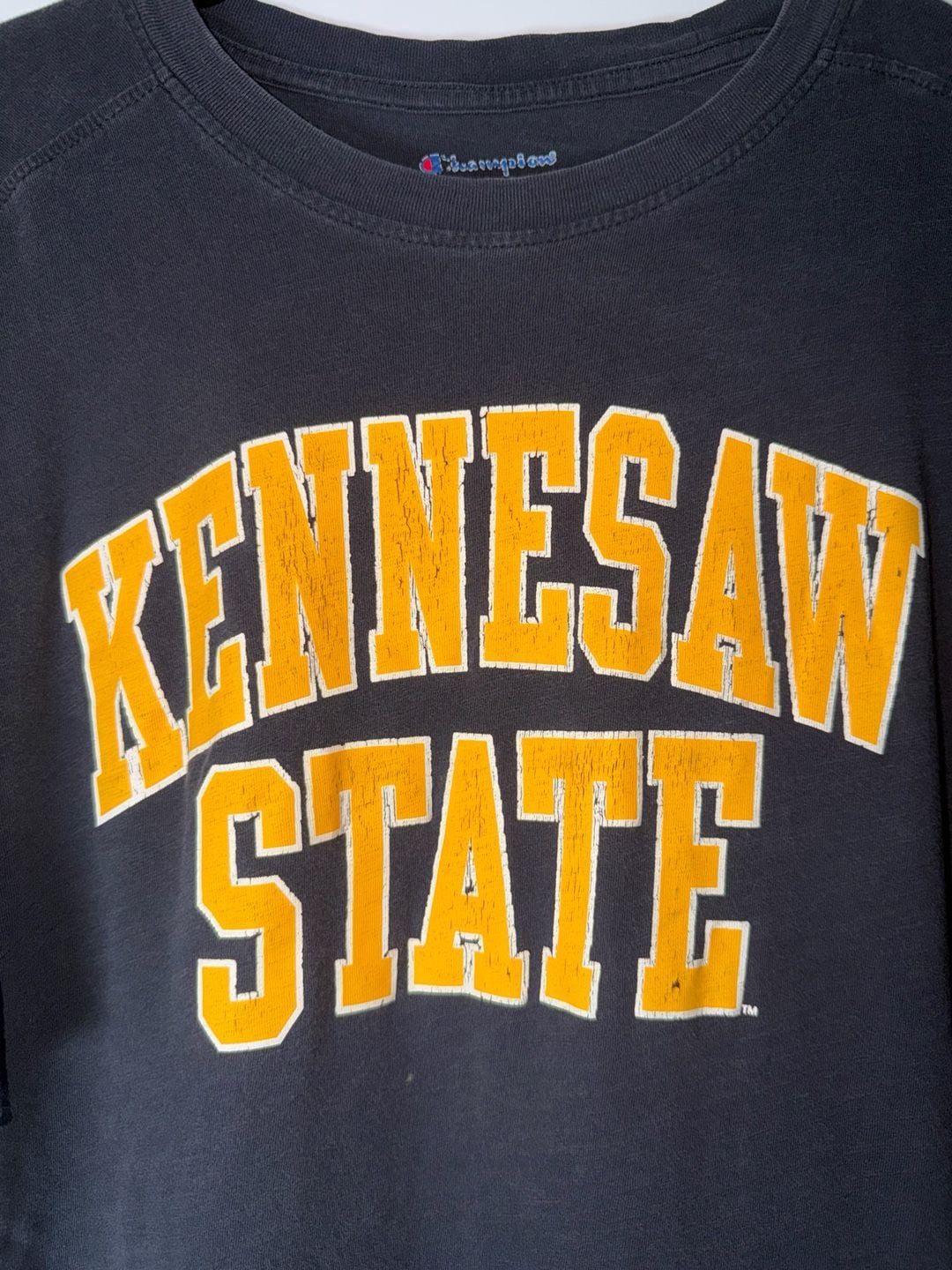 Champion Kennesaw State University T-Shirt Size L Black 3