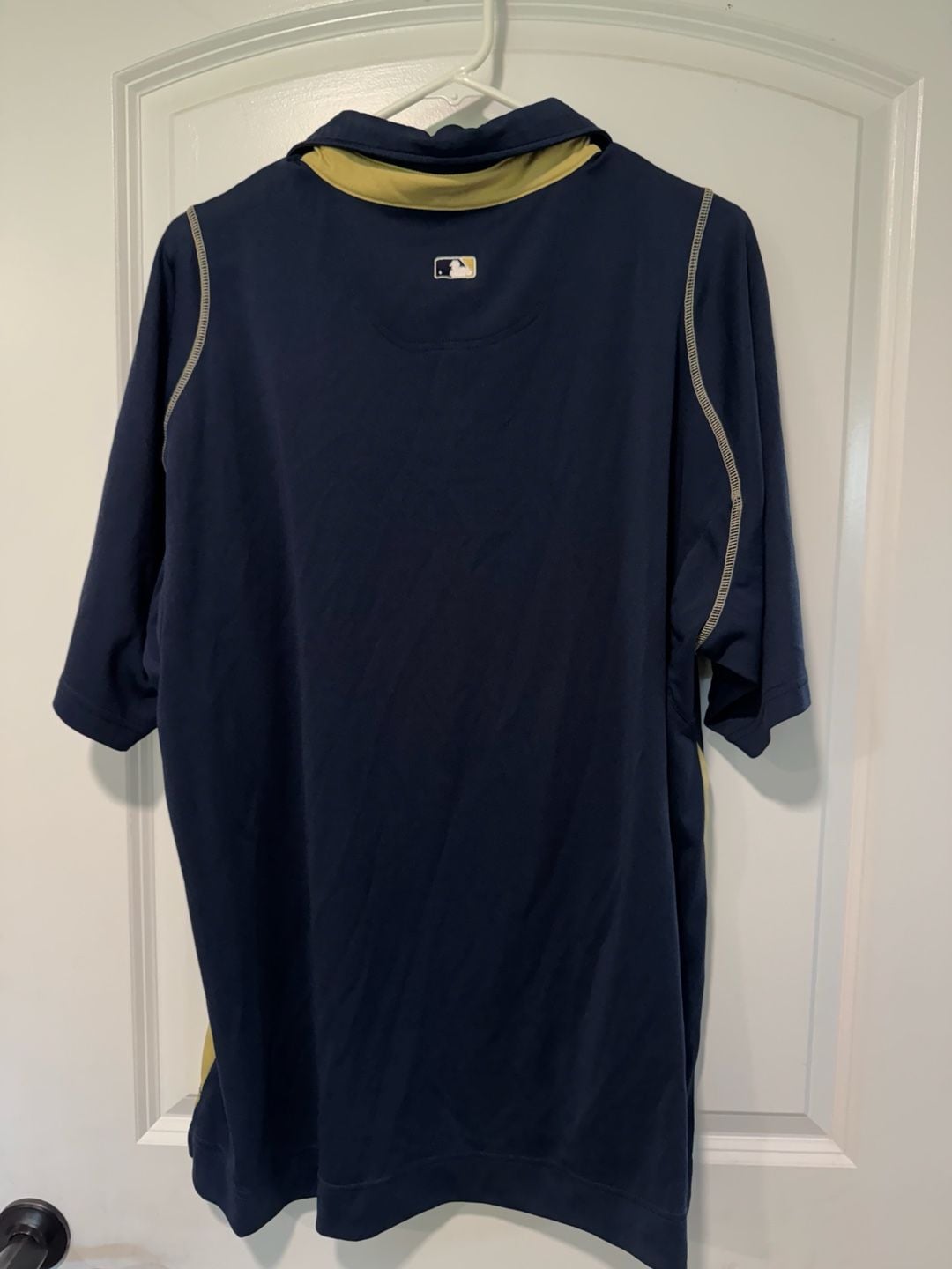 Nike San Diego Padres MLB Authentic Collection Dri-FIT Polo Navy Men’s XL 3