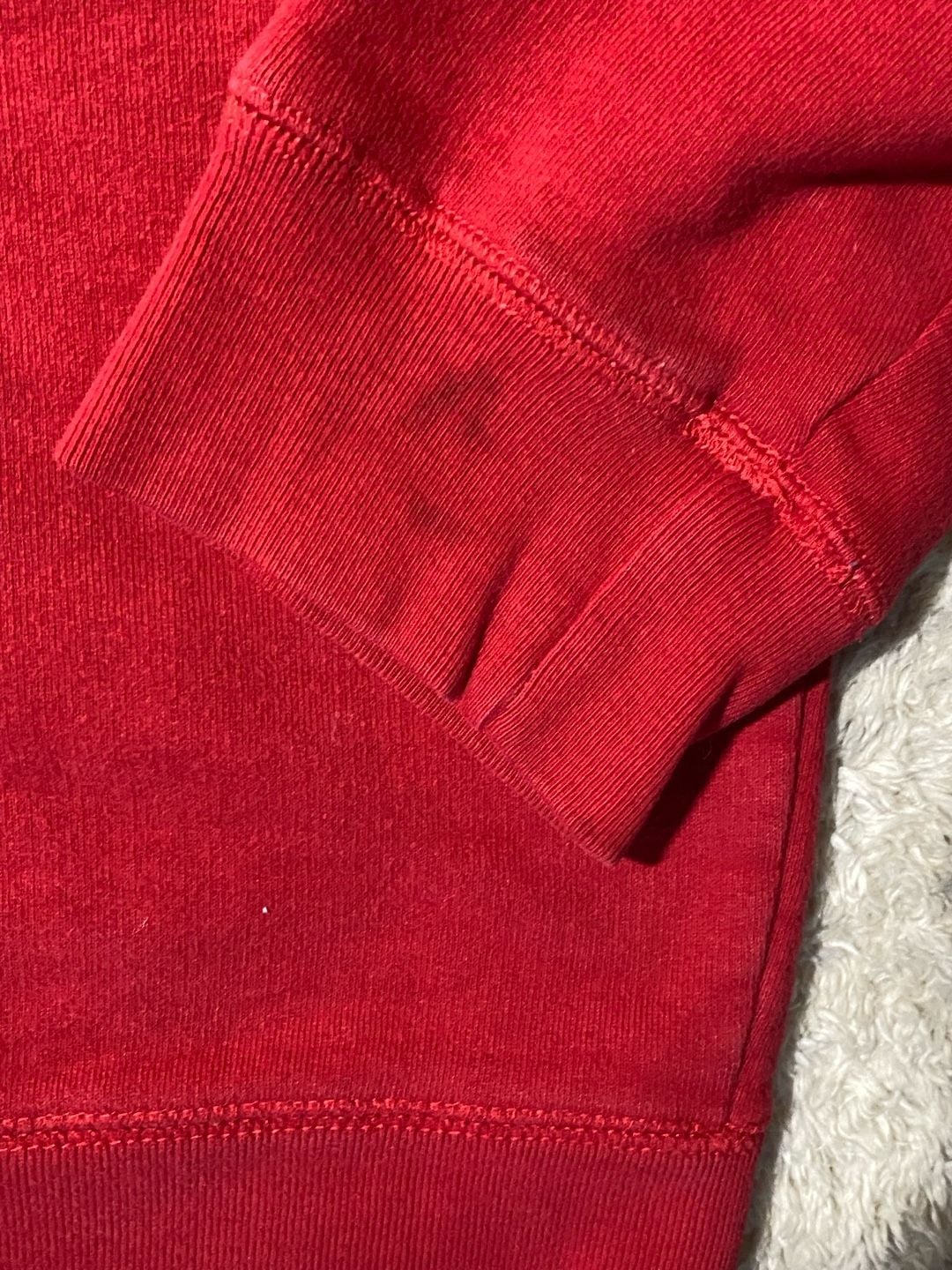 Vintage Aeropostale Athletic Division 1987 Embroidered Hoodie Men’s Size XL Red  8