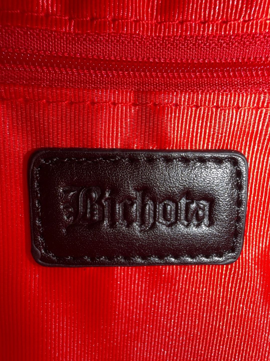Bichota Black Heart Shaped Handbag Crossbody Purse Embossed Logo New 7