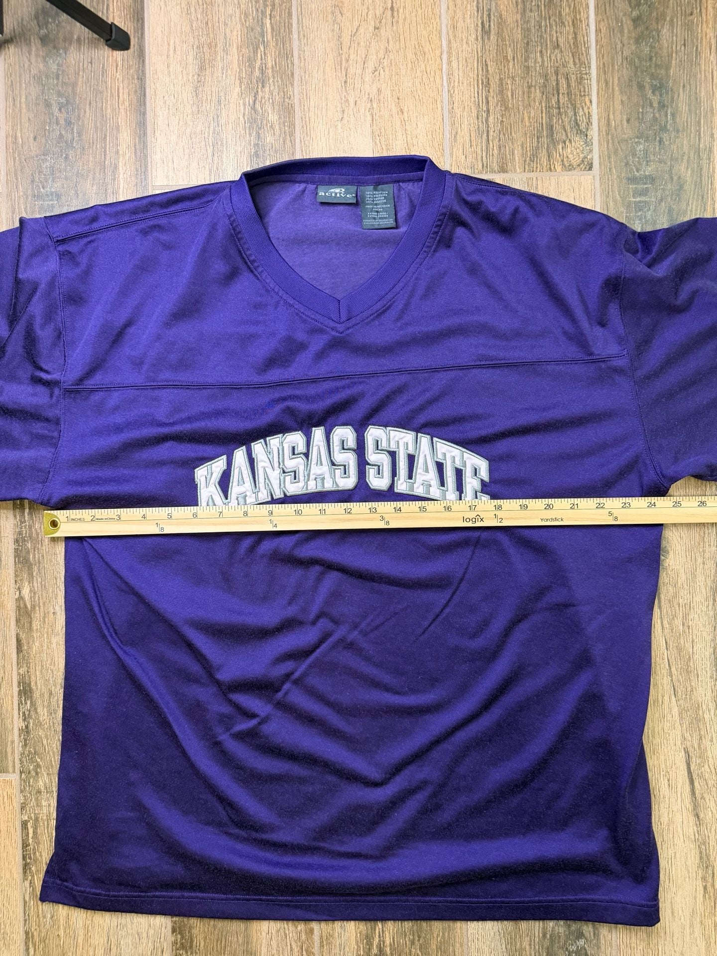 Vintage Kansas State Wildcats Jersey Size Extra Large Purple Long Sleeve 5