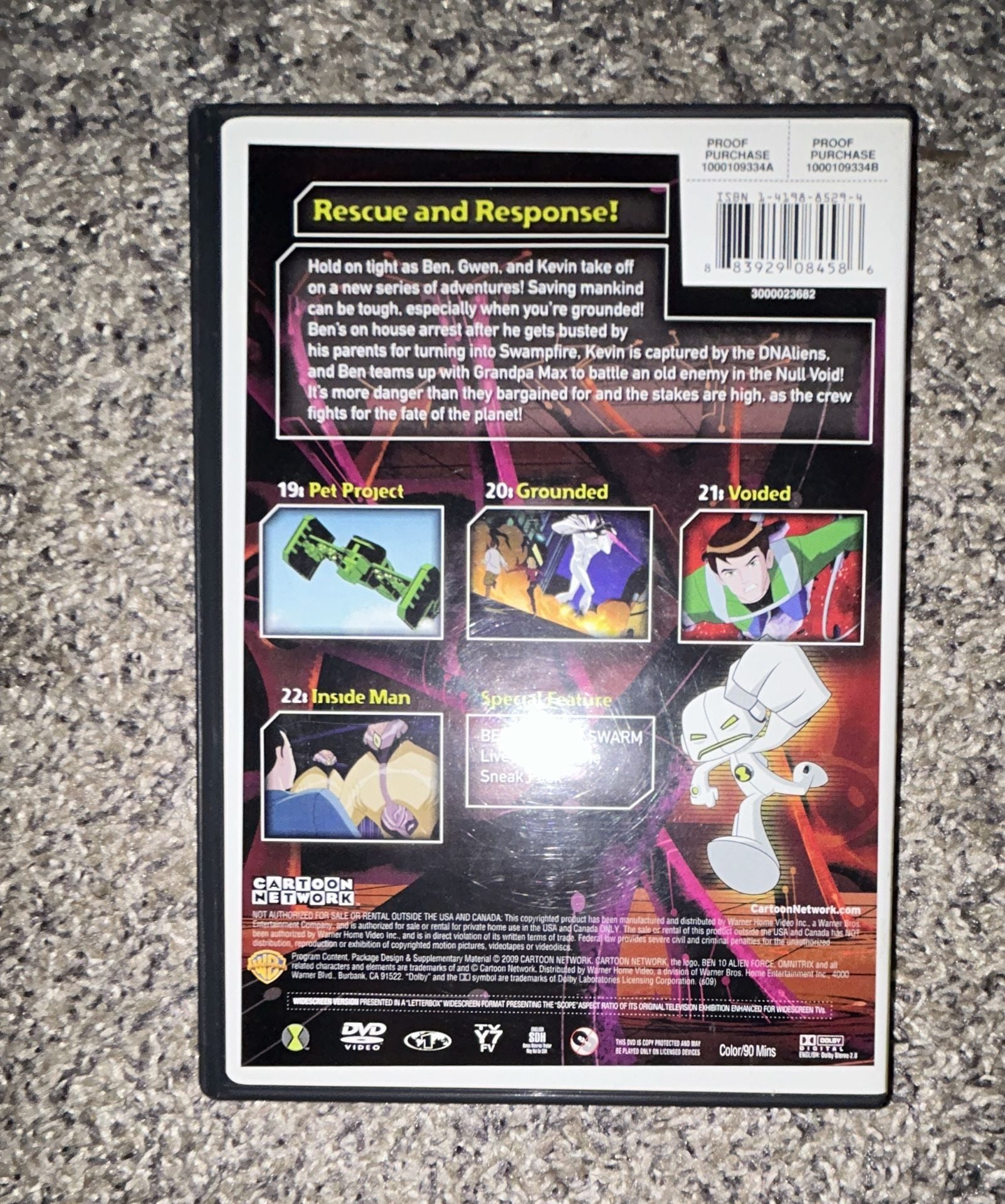 Cartoon Network Ben 10 Alien Force Vol 5 DVD 2