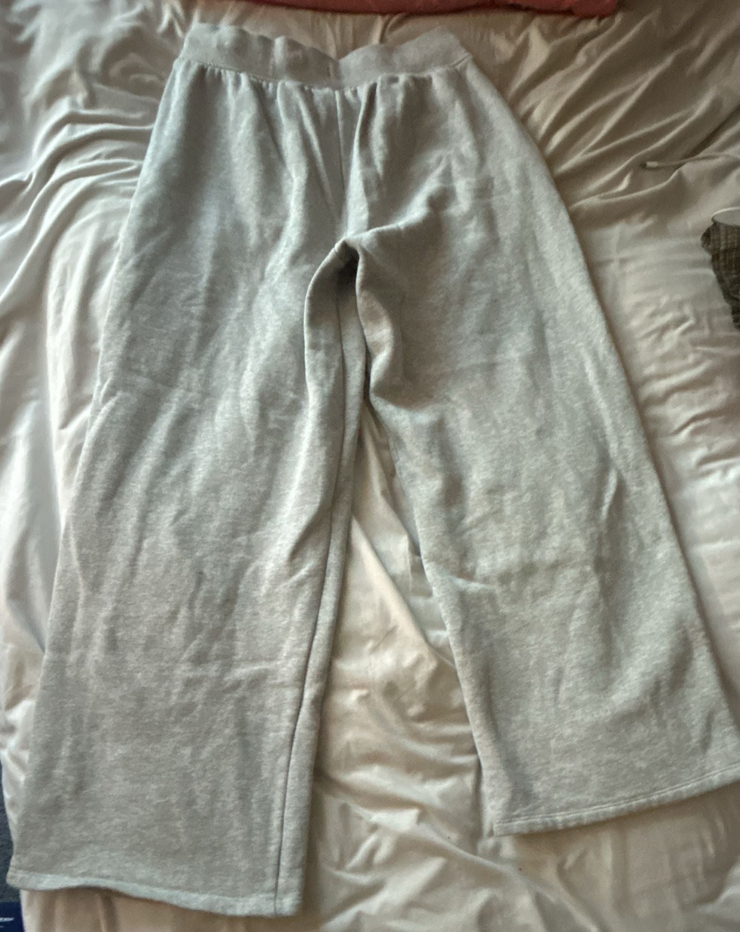 Champion Reverse Weave Sweatpants Grey Cotton L 3
