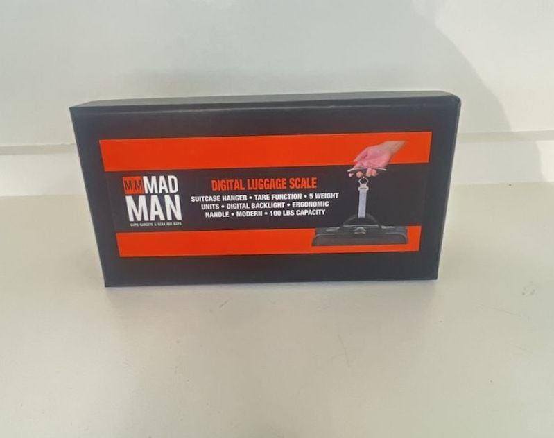 Mad Man Digital Luggage Scale Black 1