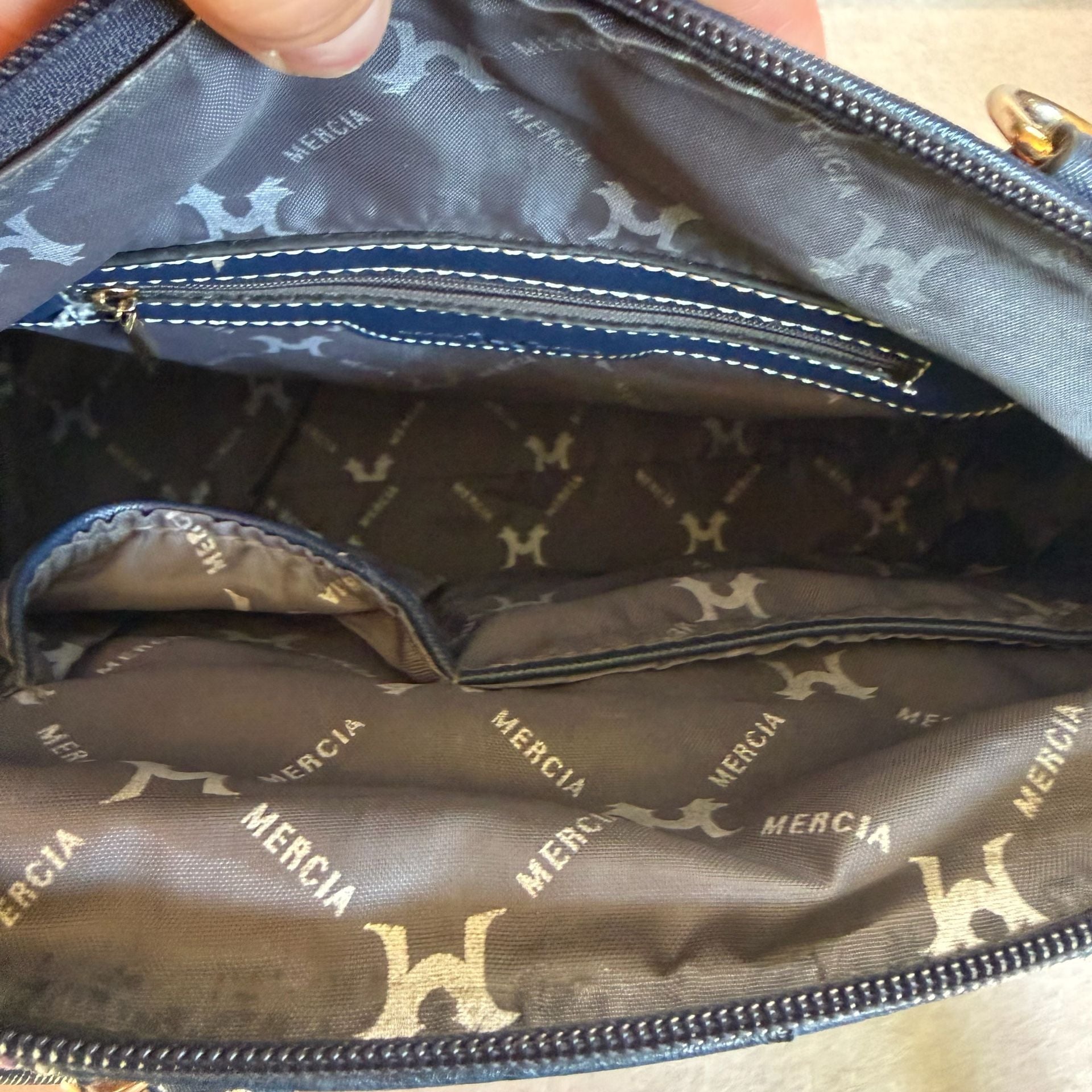 Mercia Multicolor Ostrich Embossed Patchwork Satchel Shoulder Bag New 6