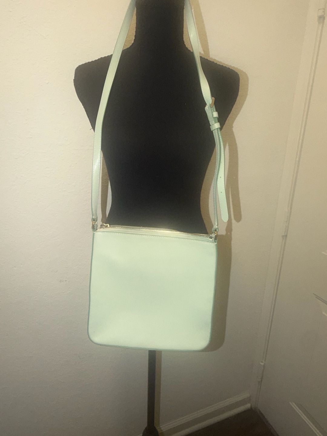 Kate Spade Sadie North South Crossbody Lime Sherbet Leather Mint K7379 5