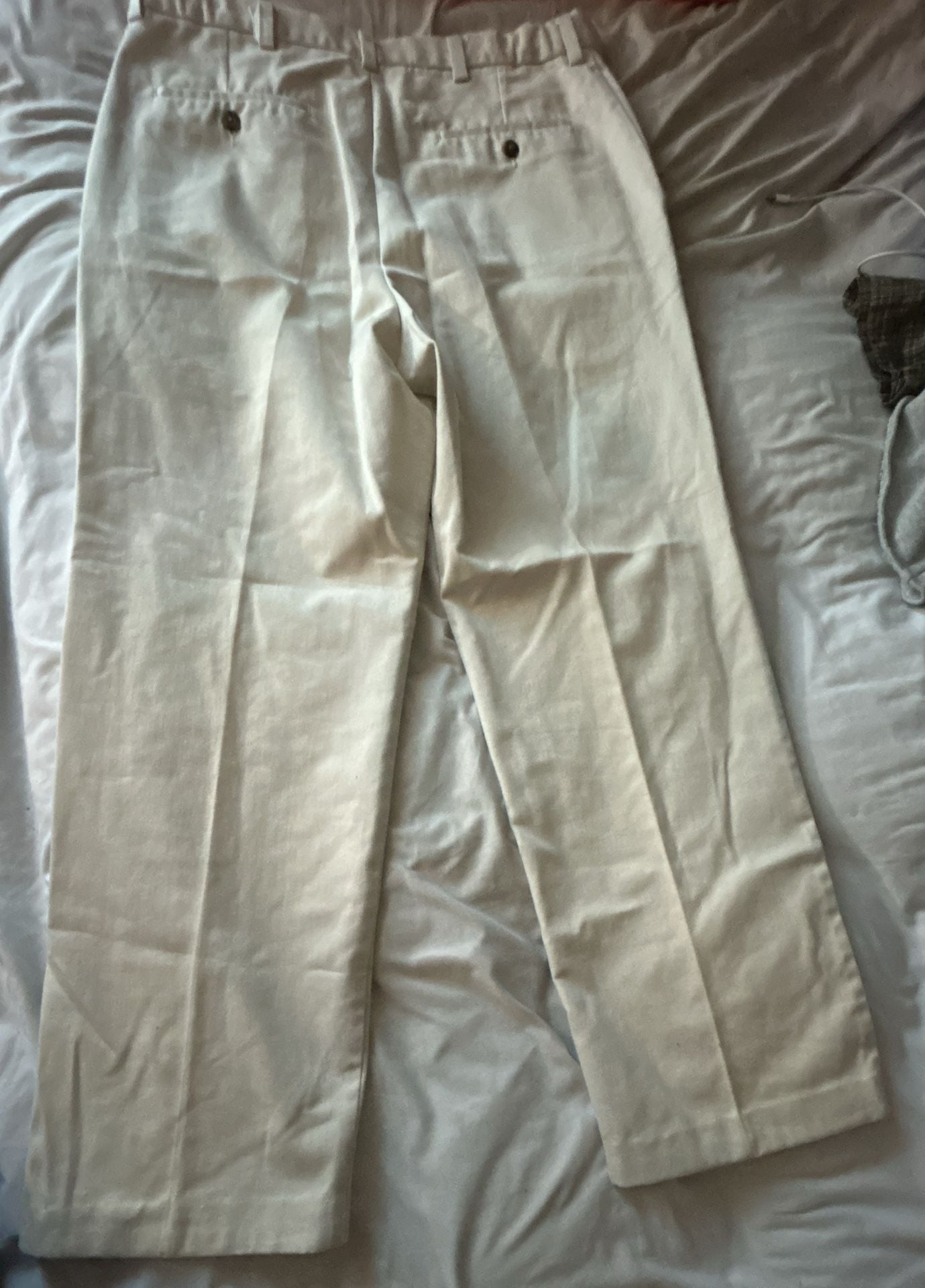 Haggar Work To Weekend Khaki Pants Beige Chinos 3