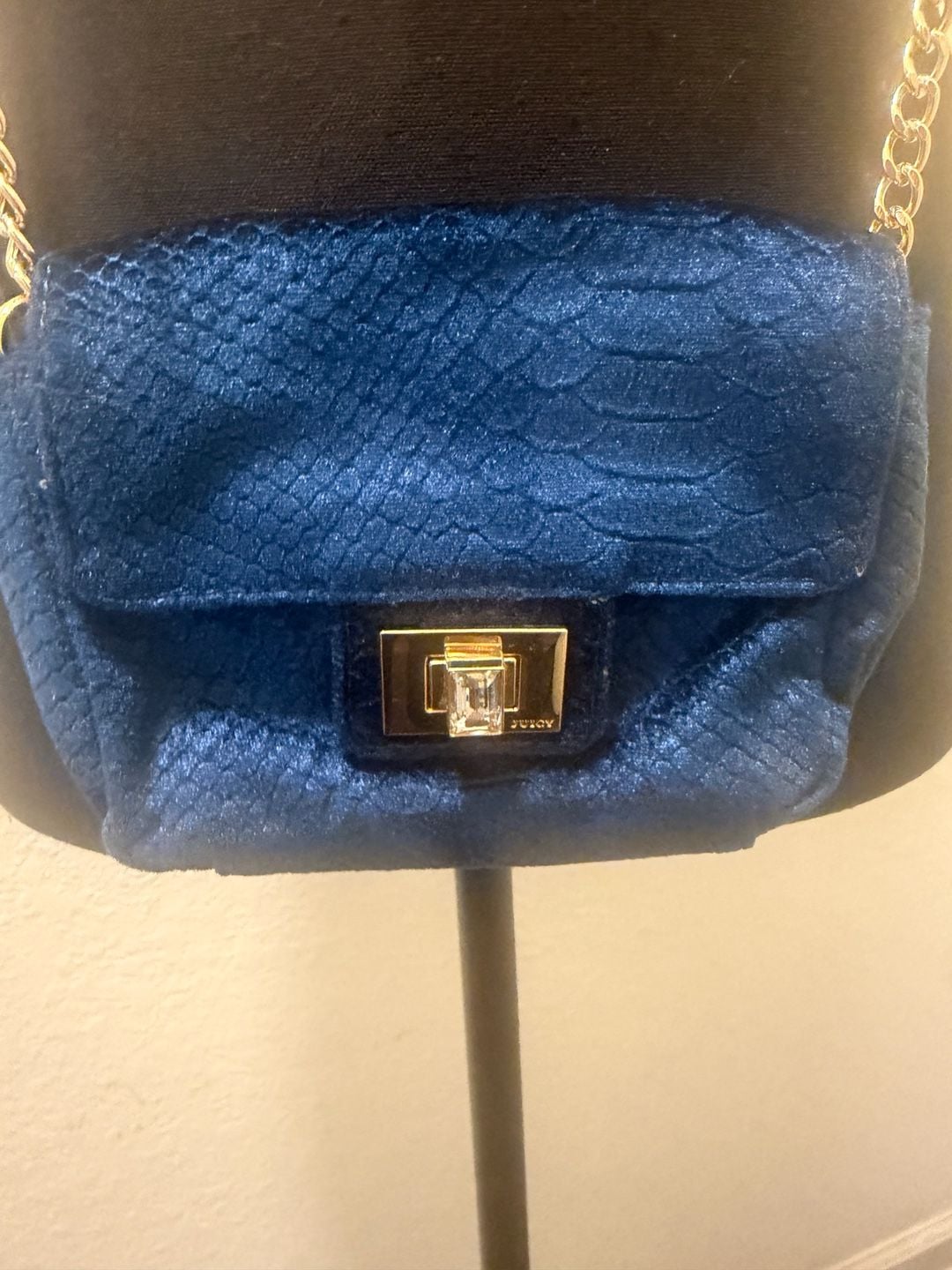 2013 Juicy Couture Crossbody Bag Blue 4