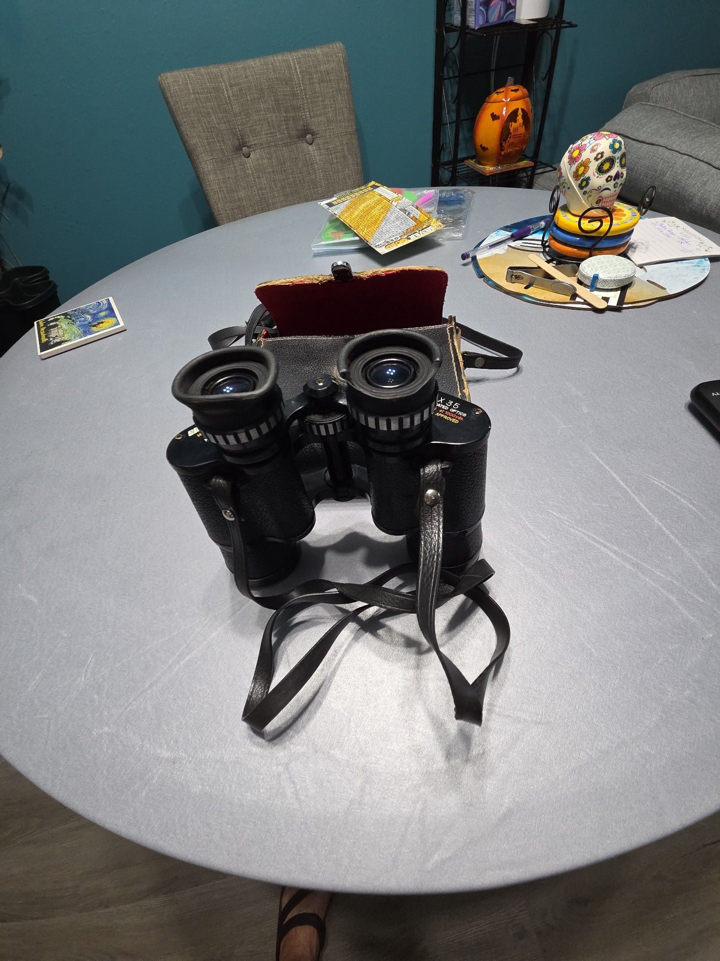 Empire Binoculars Model No.218 7x35 Lightweight With Case 1