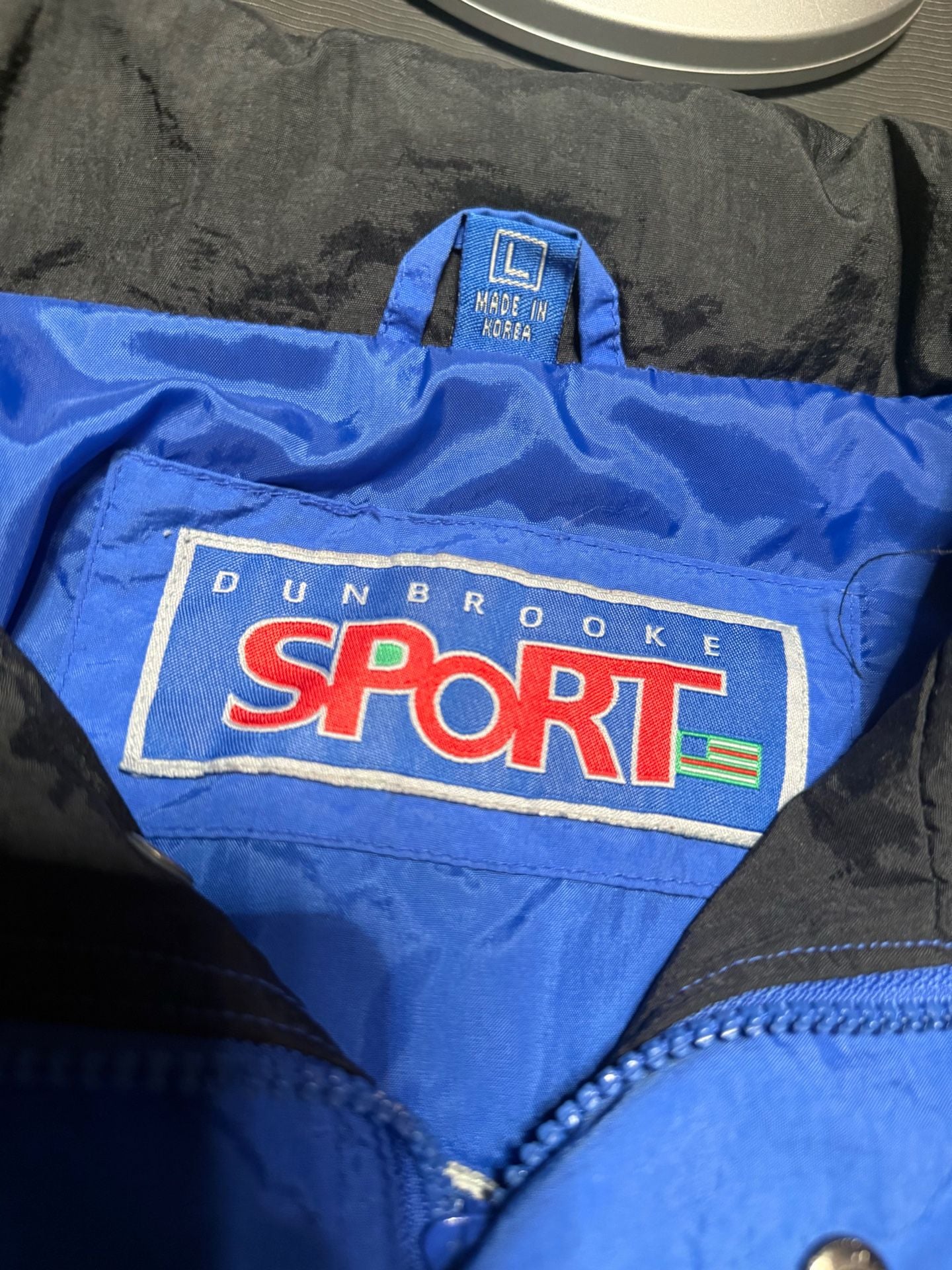 Dunbrooke Sport Exiss Aluminum Trailers Windbreaker Jacket Size L 3