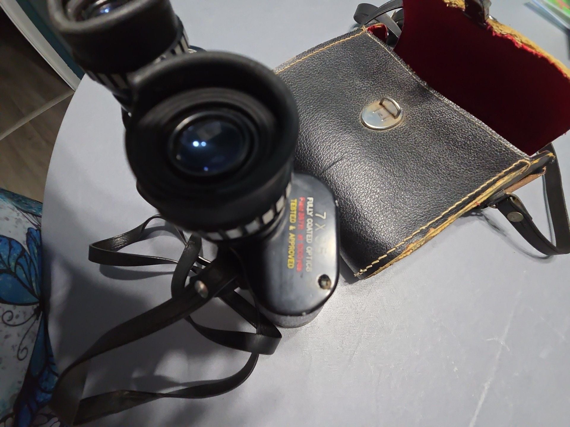 Empire Binoculars Model No.218 7x35 Lightweight With Case 3