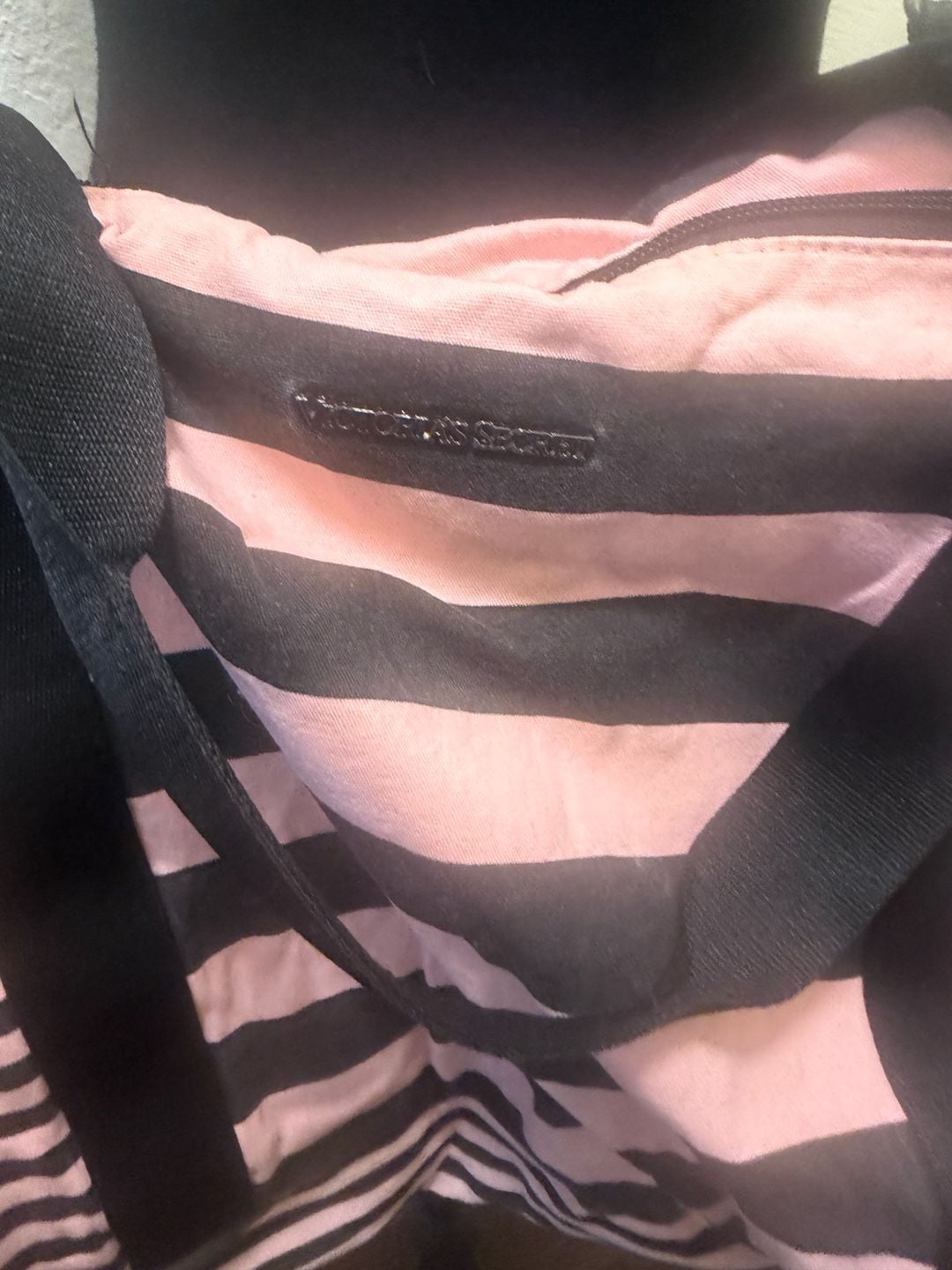Victoria's Secret Striped Weekender 4