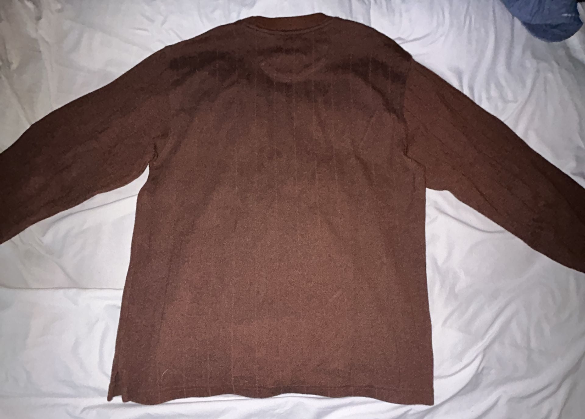 Arrow Long Sleeve Crewneck Sweater Brown 3